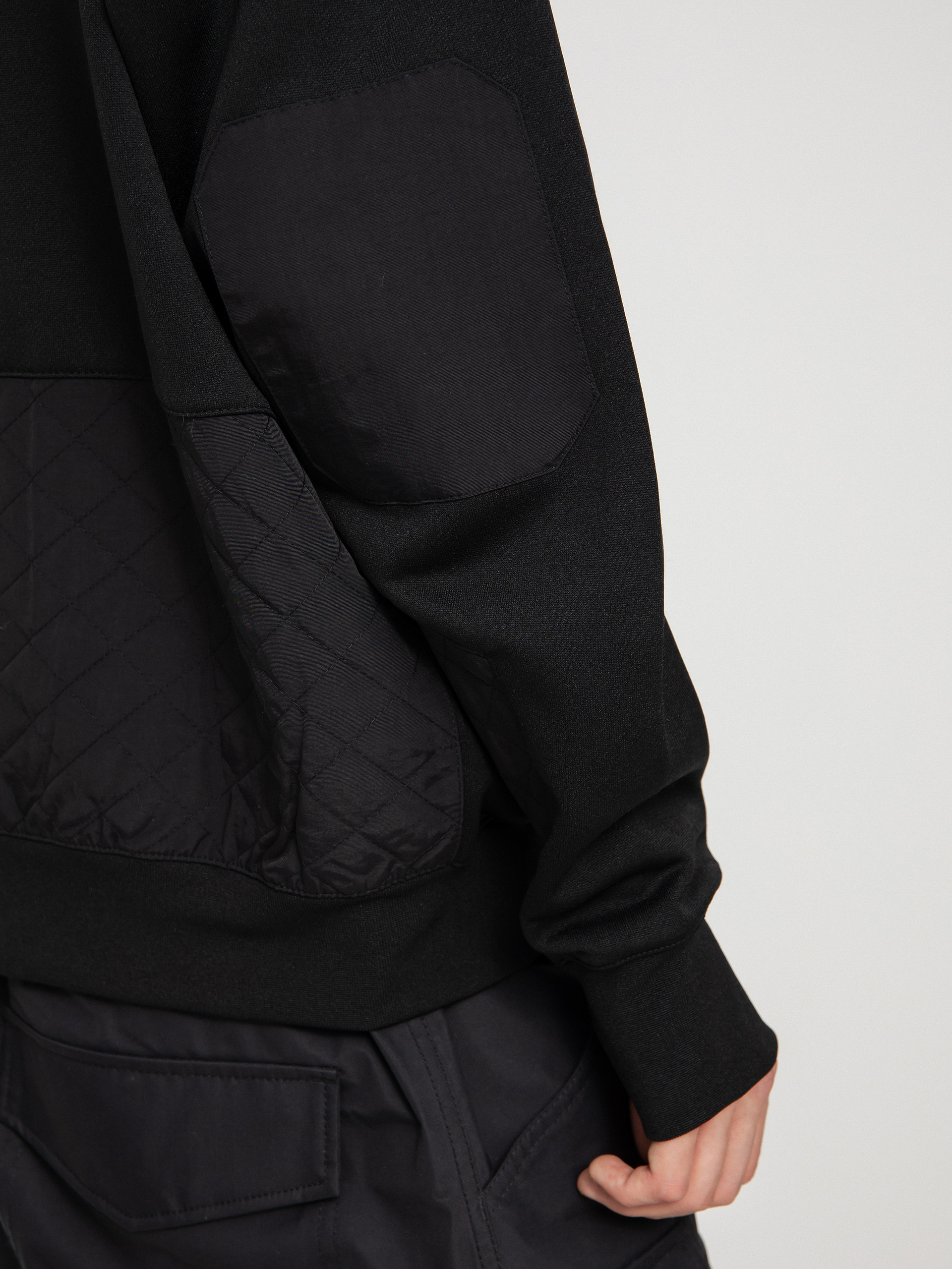 Férfi Volcom Let It Storm Crew Thermo pulóver (black)