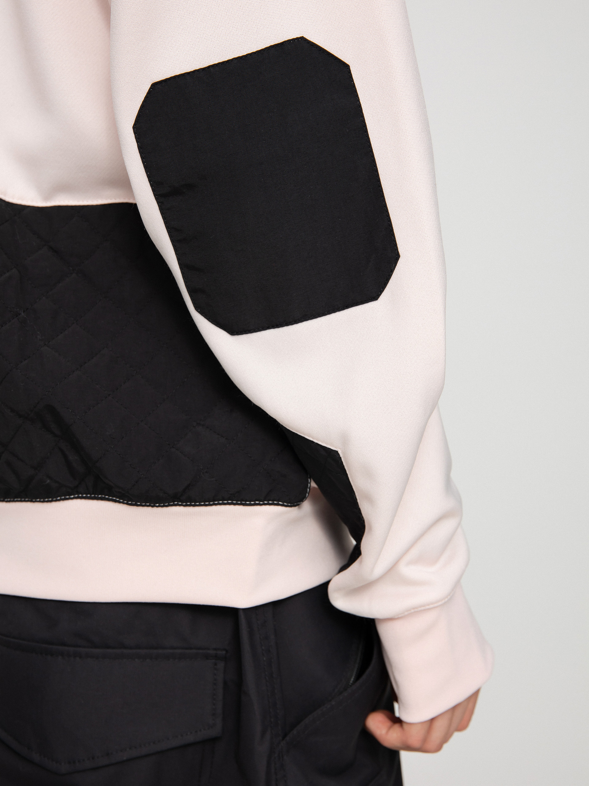 Férfi Volcom Let It Storm Crew Thermo pulóver (party pink)