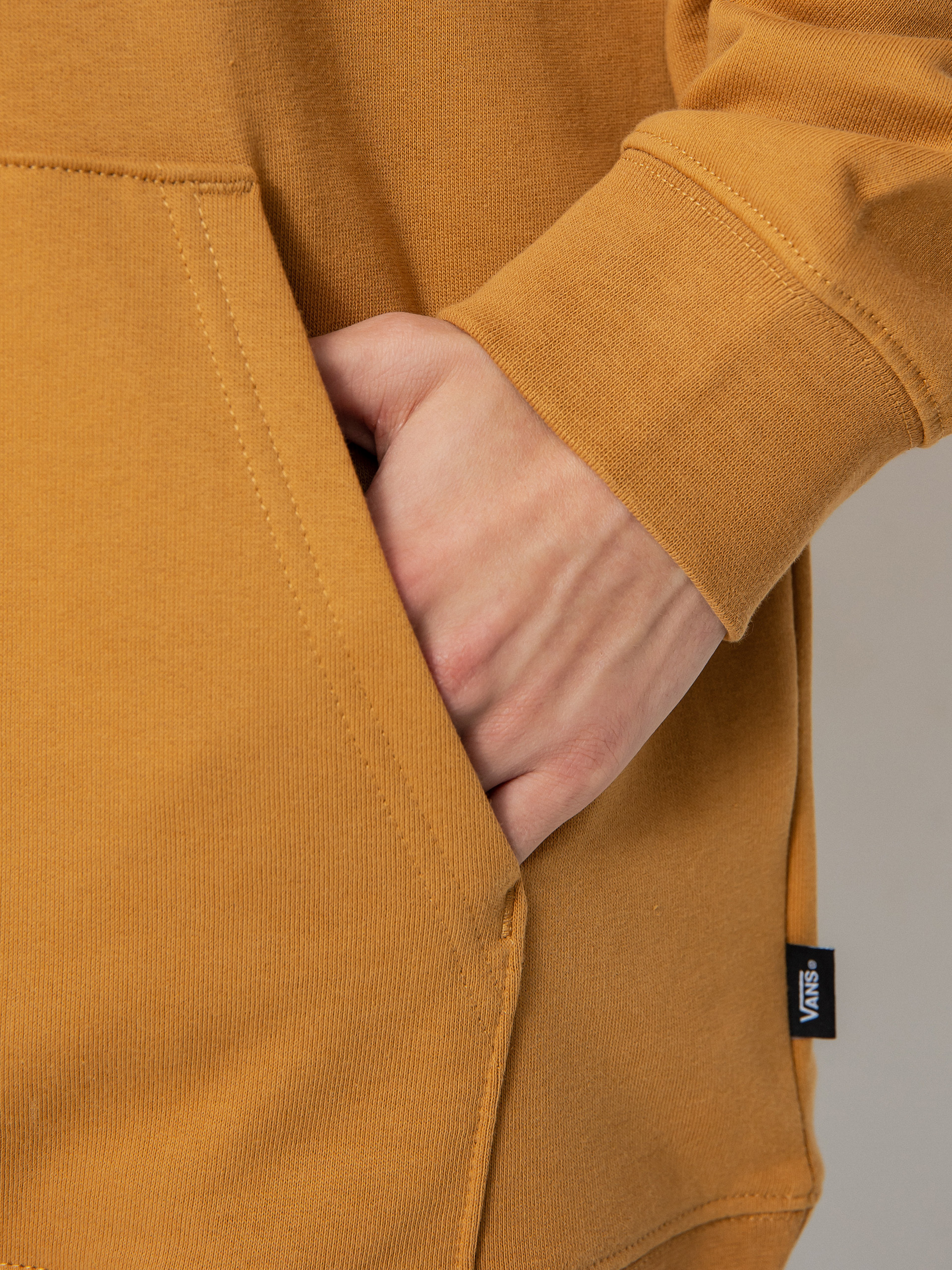 Vans Greener Grounds HD Kapucnis pulóver (bone brown)