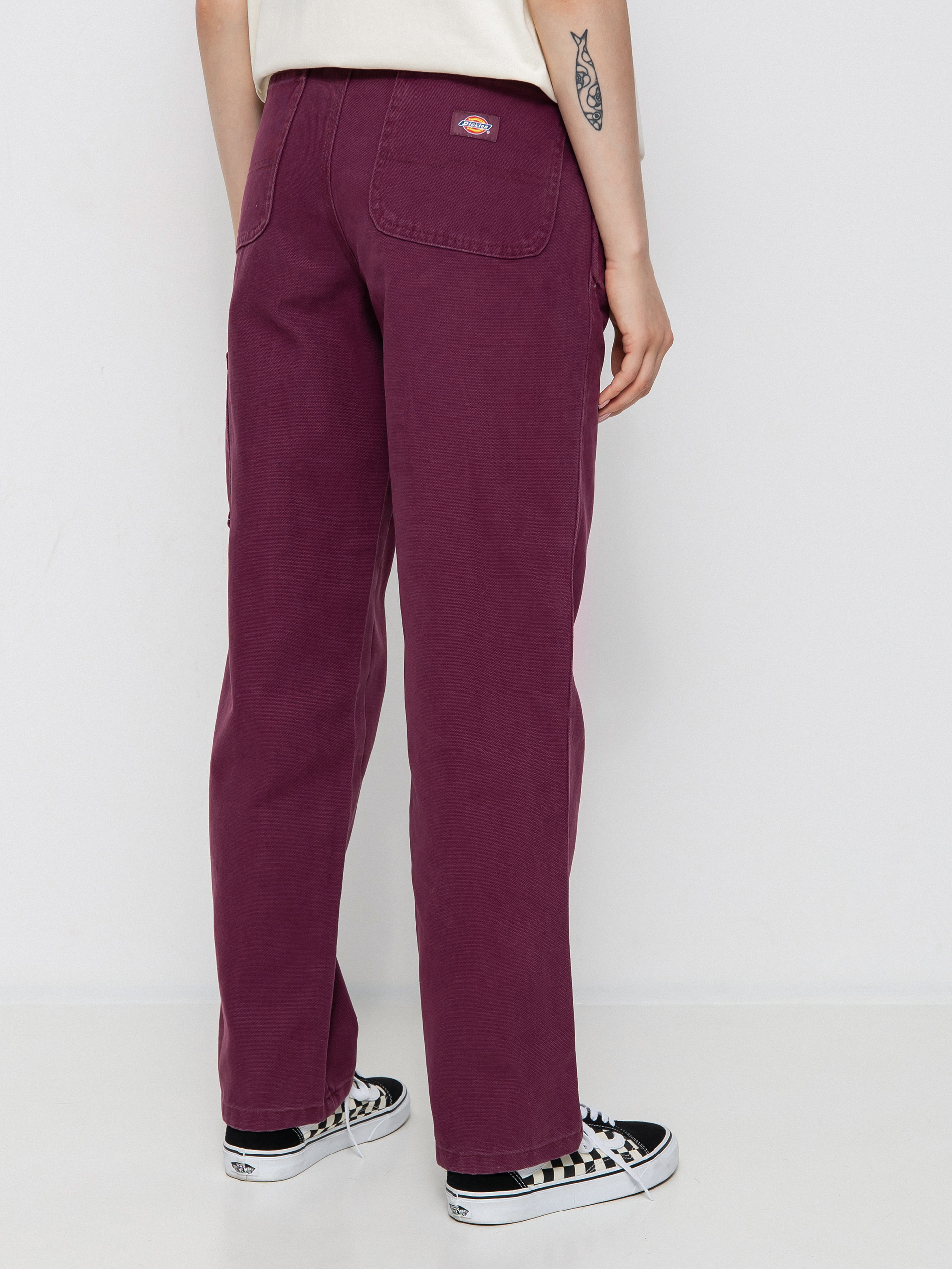 Dickies Duck Canvas Kisnadrág Wmn (grape wine)