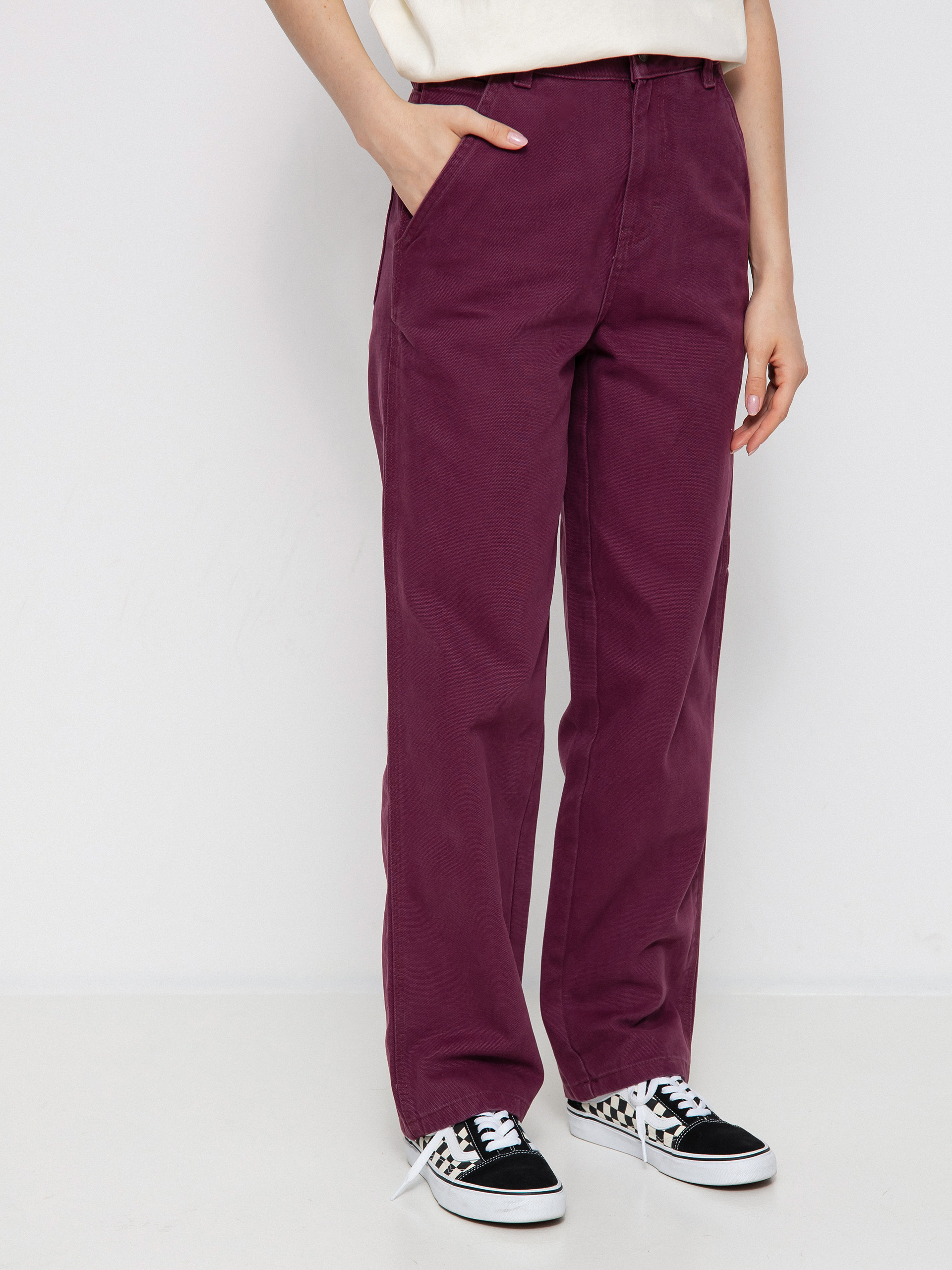Dickies Duck Canvas Kisnadrág Wmn (grape wine)