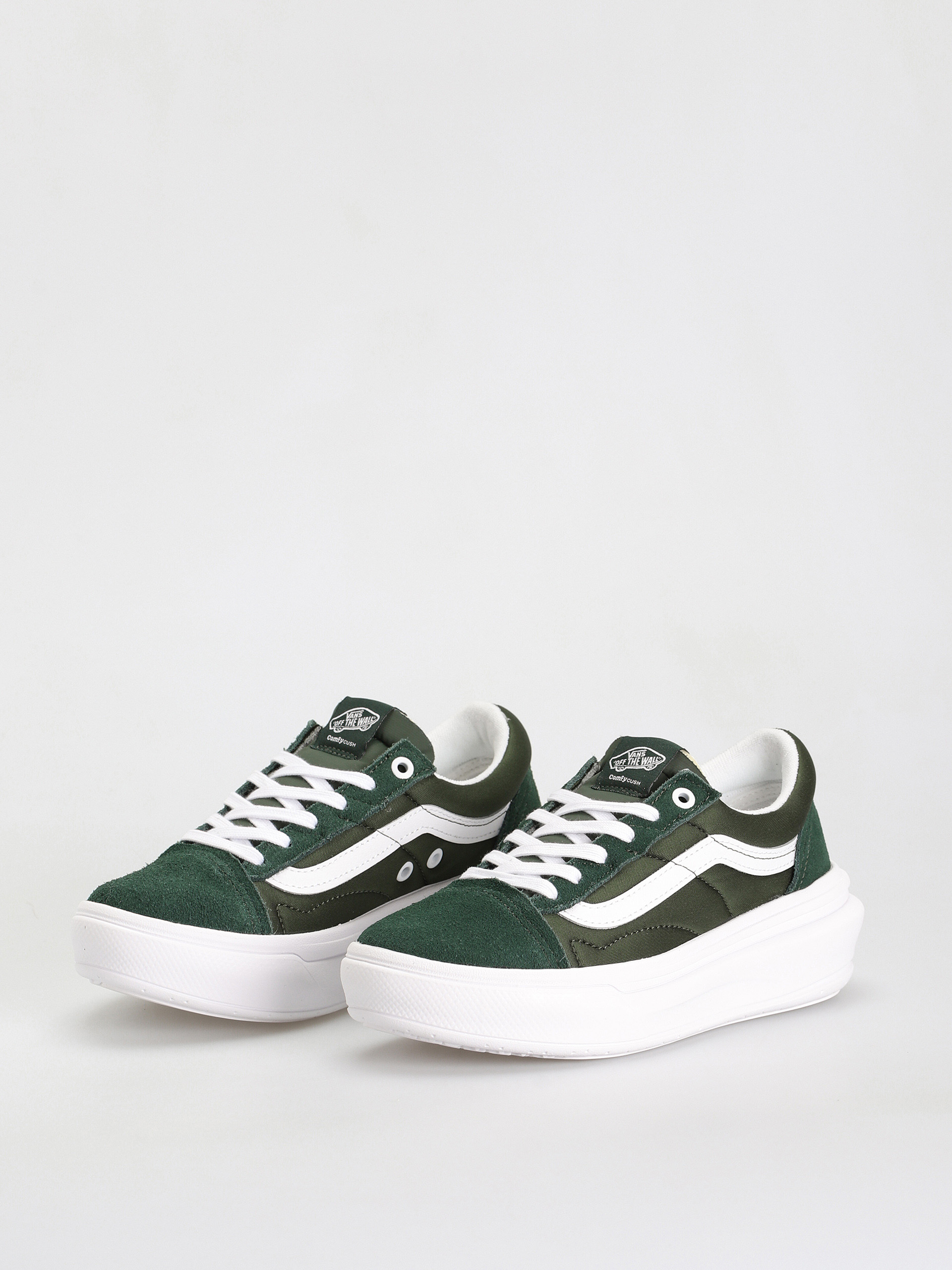 Vans Old Skool Overt CC Cipők (dark green/white)