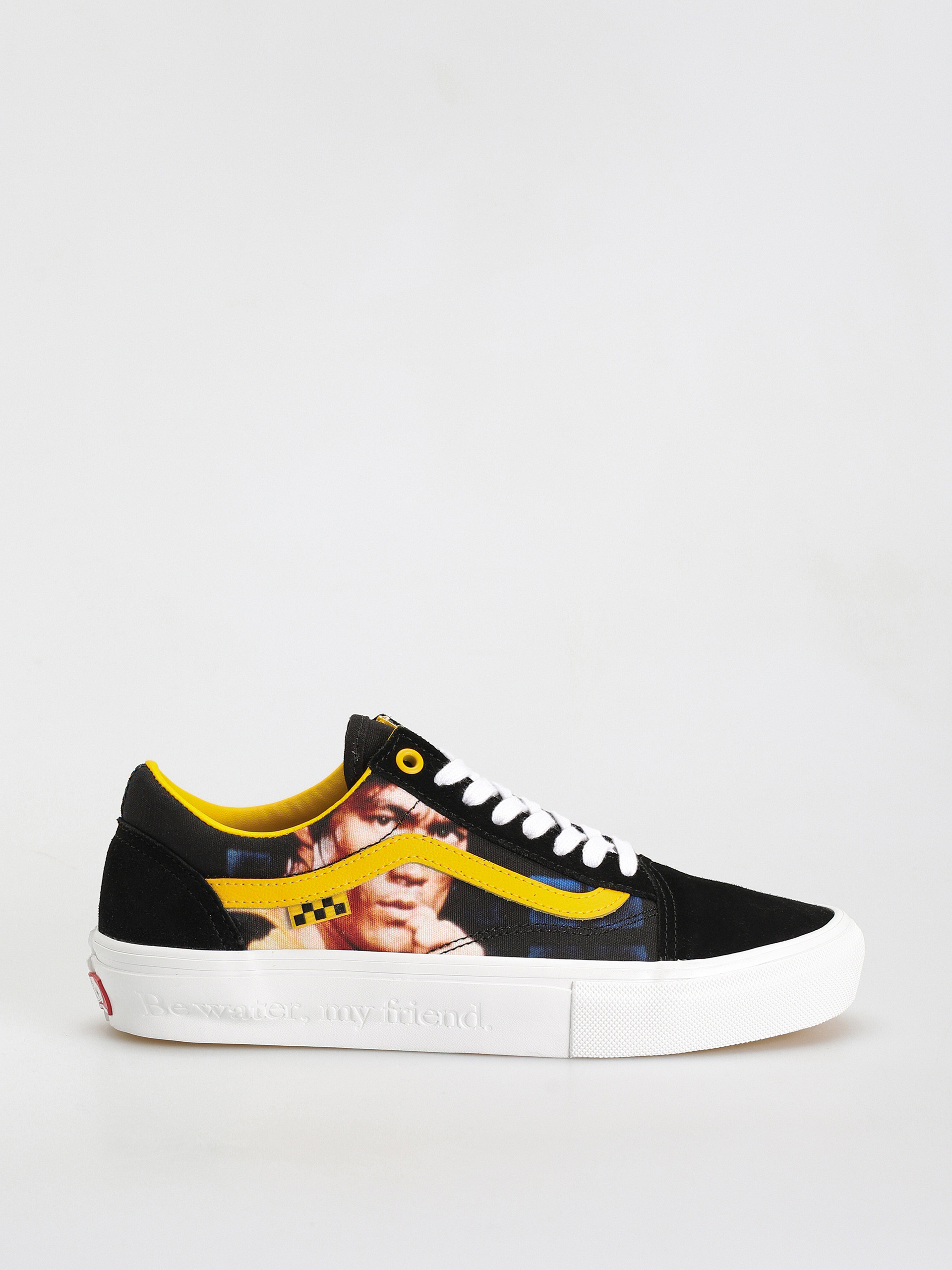 Vans Skate Old Skool Cipők (bruce lee black/yellow)