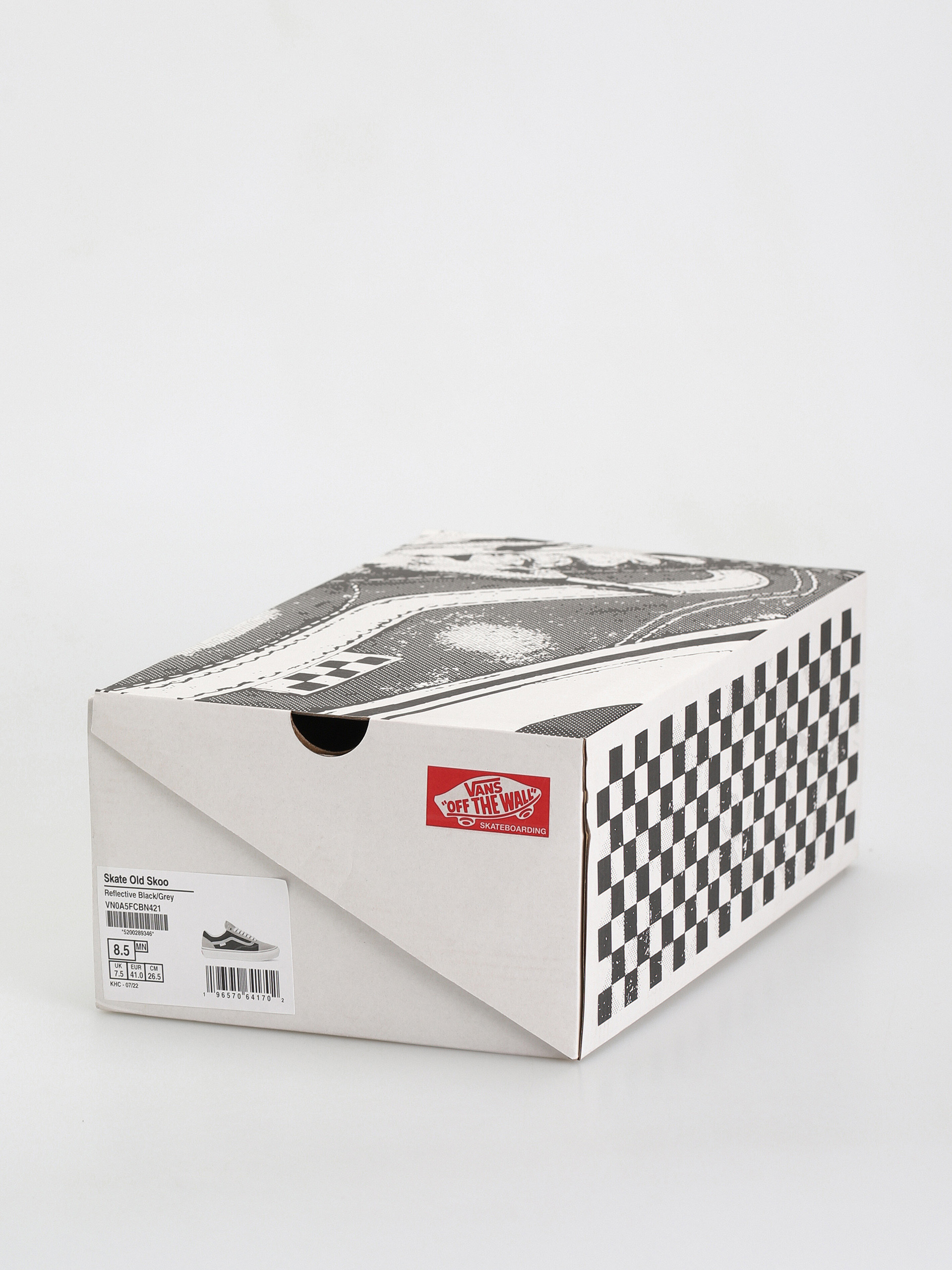 Vans Skate Old Skool Cipők (reflective black/grey)