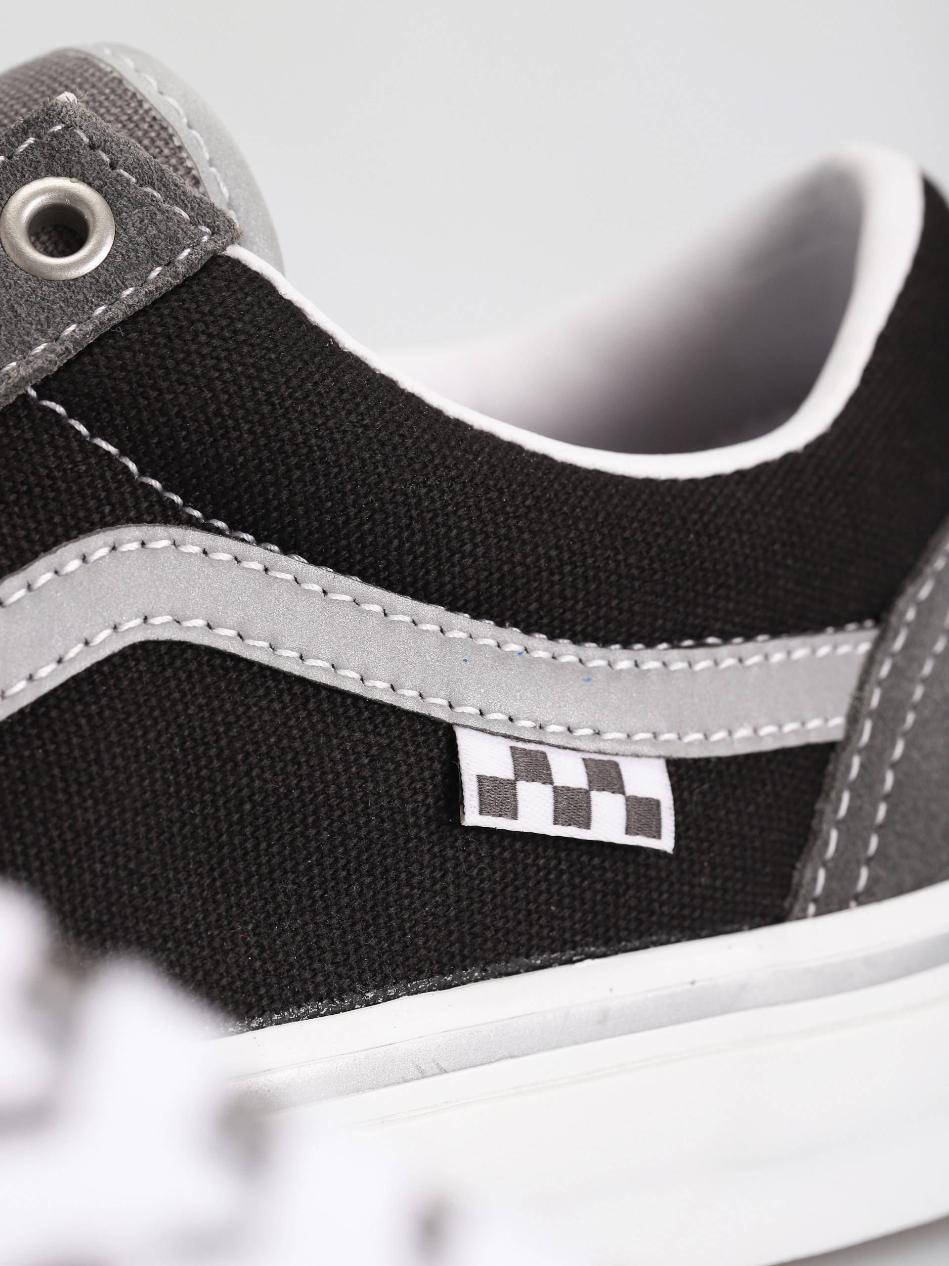 Vans Skate Old Skool Cipők (reflective black/grey)