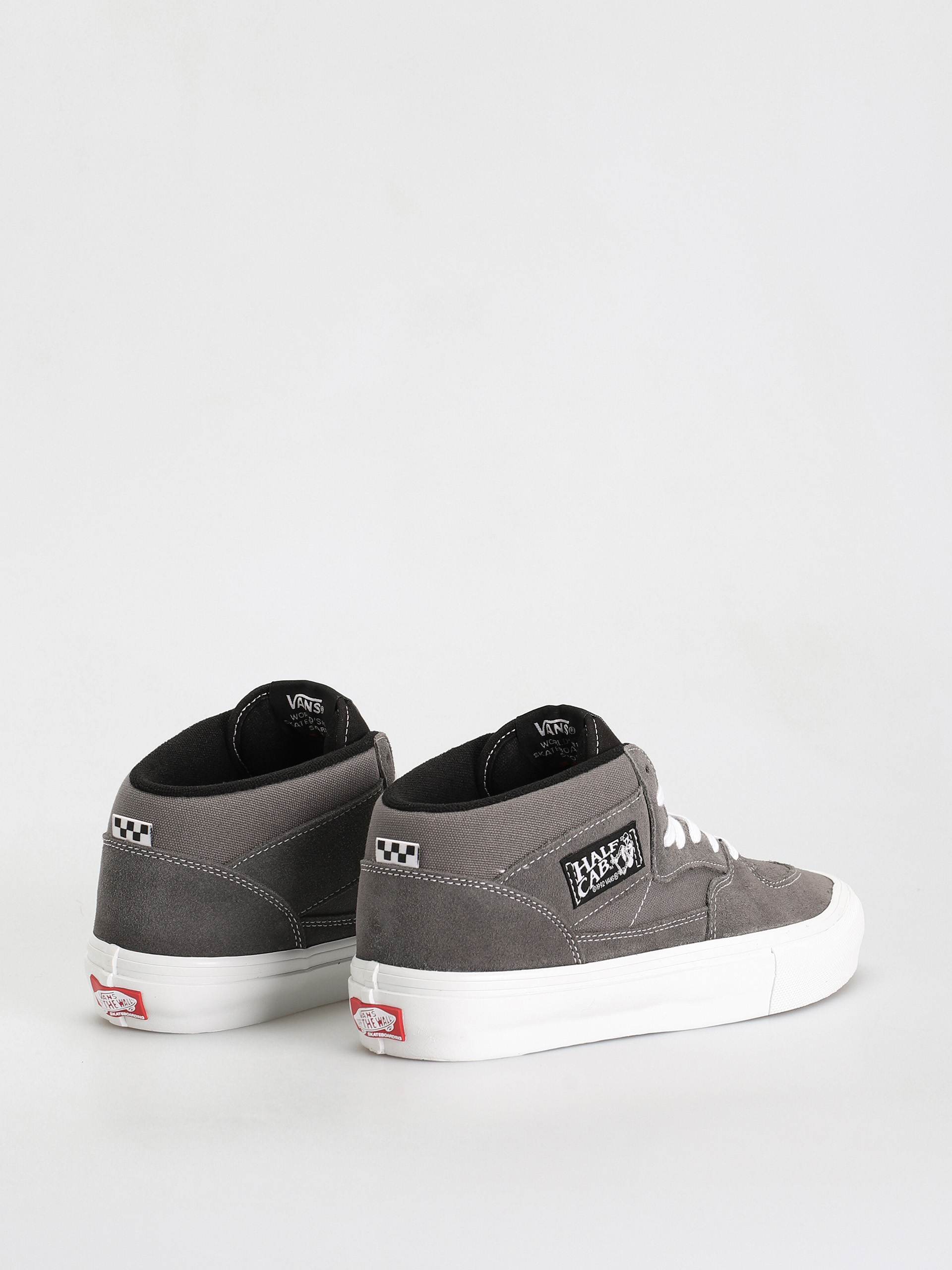 Vans Skate Half Cab Cipők (grey/white)