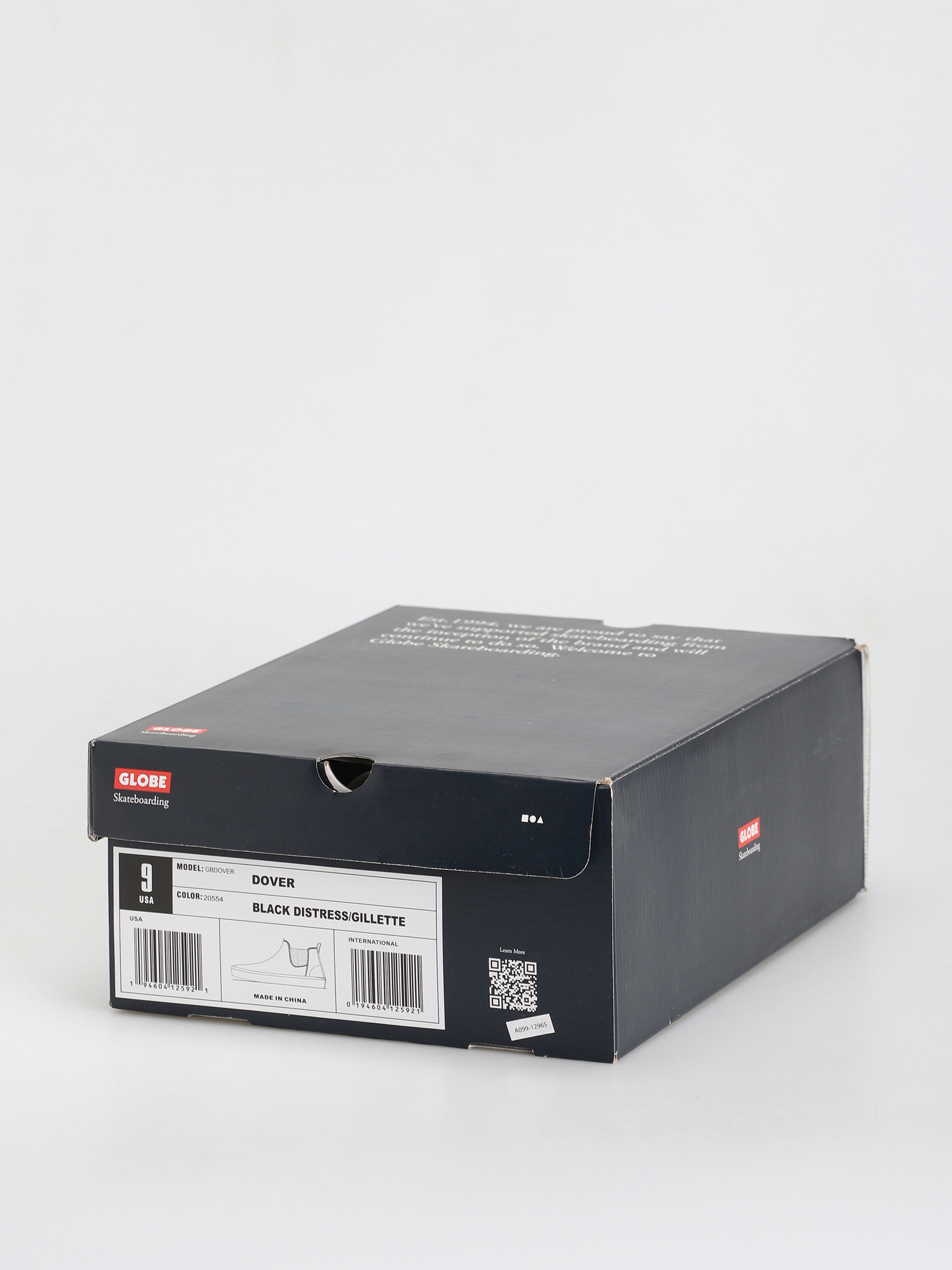 Globe Dover Cipők (black distress/gillette)