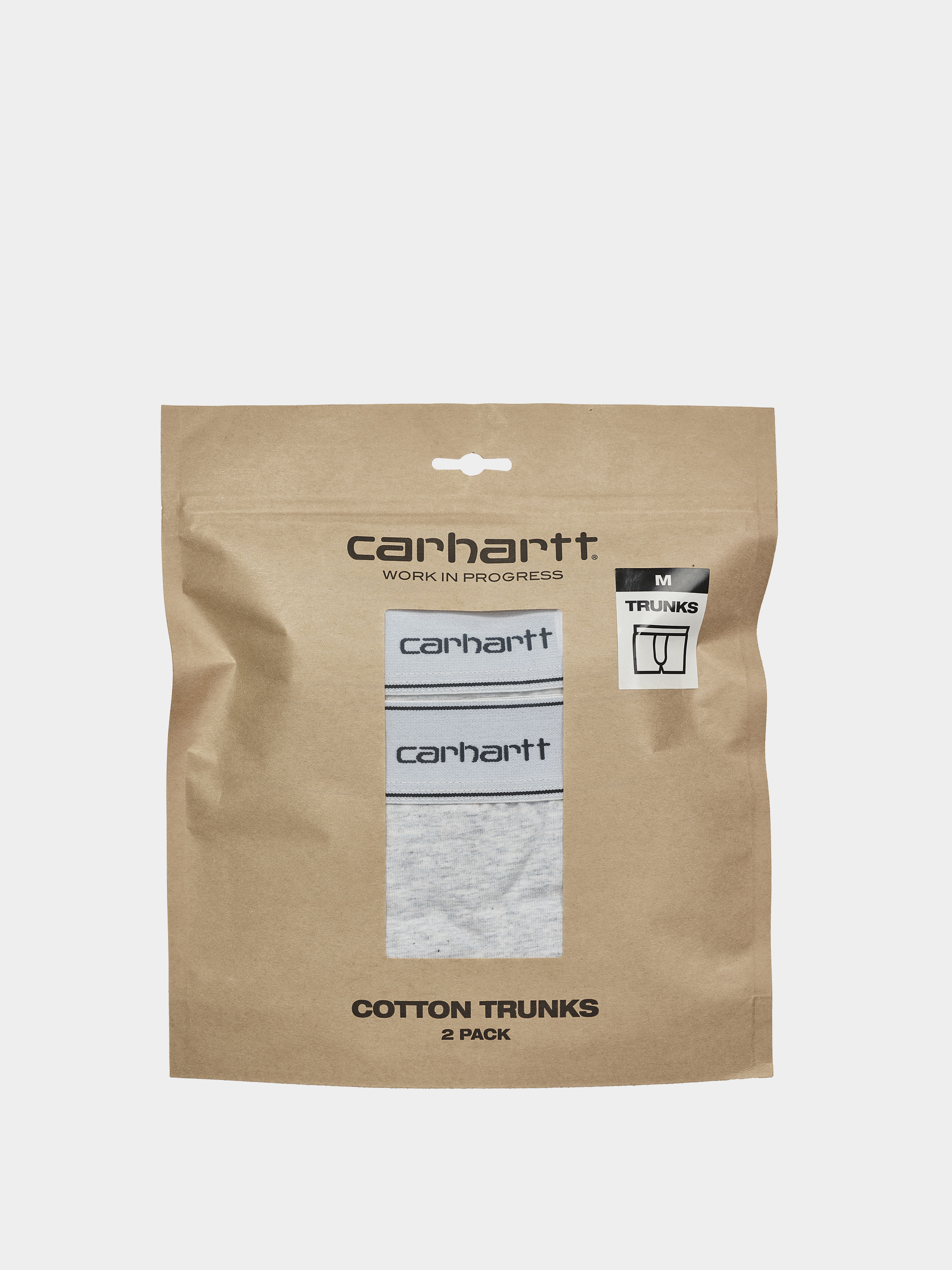 Carhartt WIP Cotton Trunks Alsónemű (ash heather/ash heather)