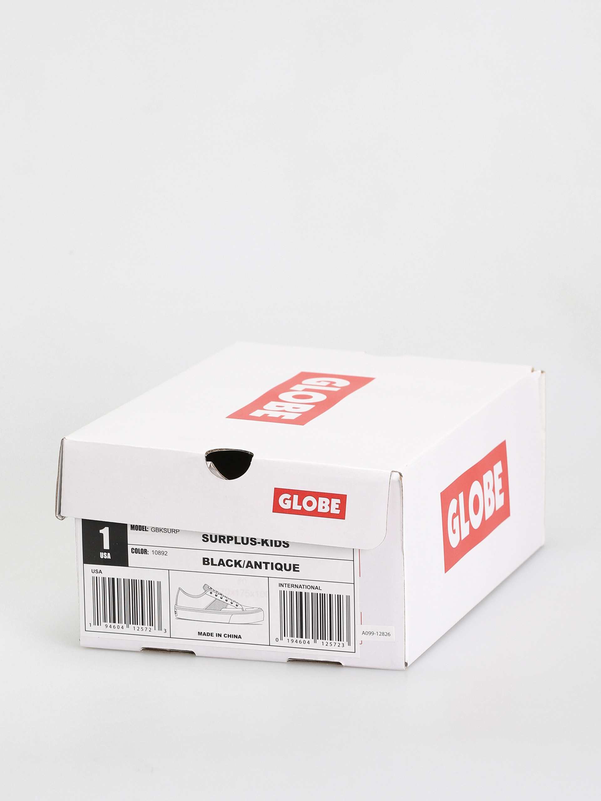 Globe Surplus Kids JR Cipők (black/antique)