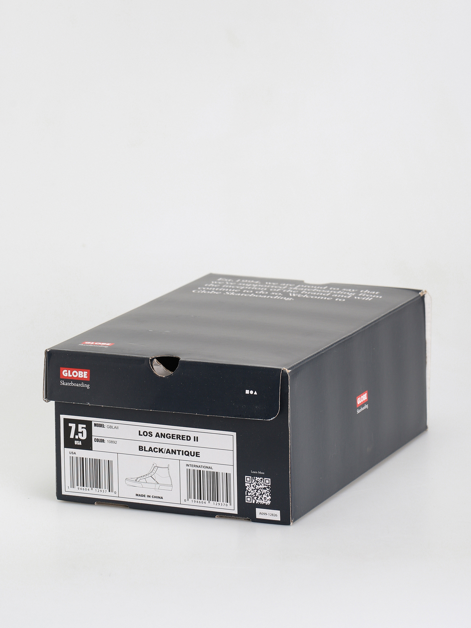 Globe Los Angered II Cipők (black/antique)