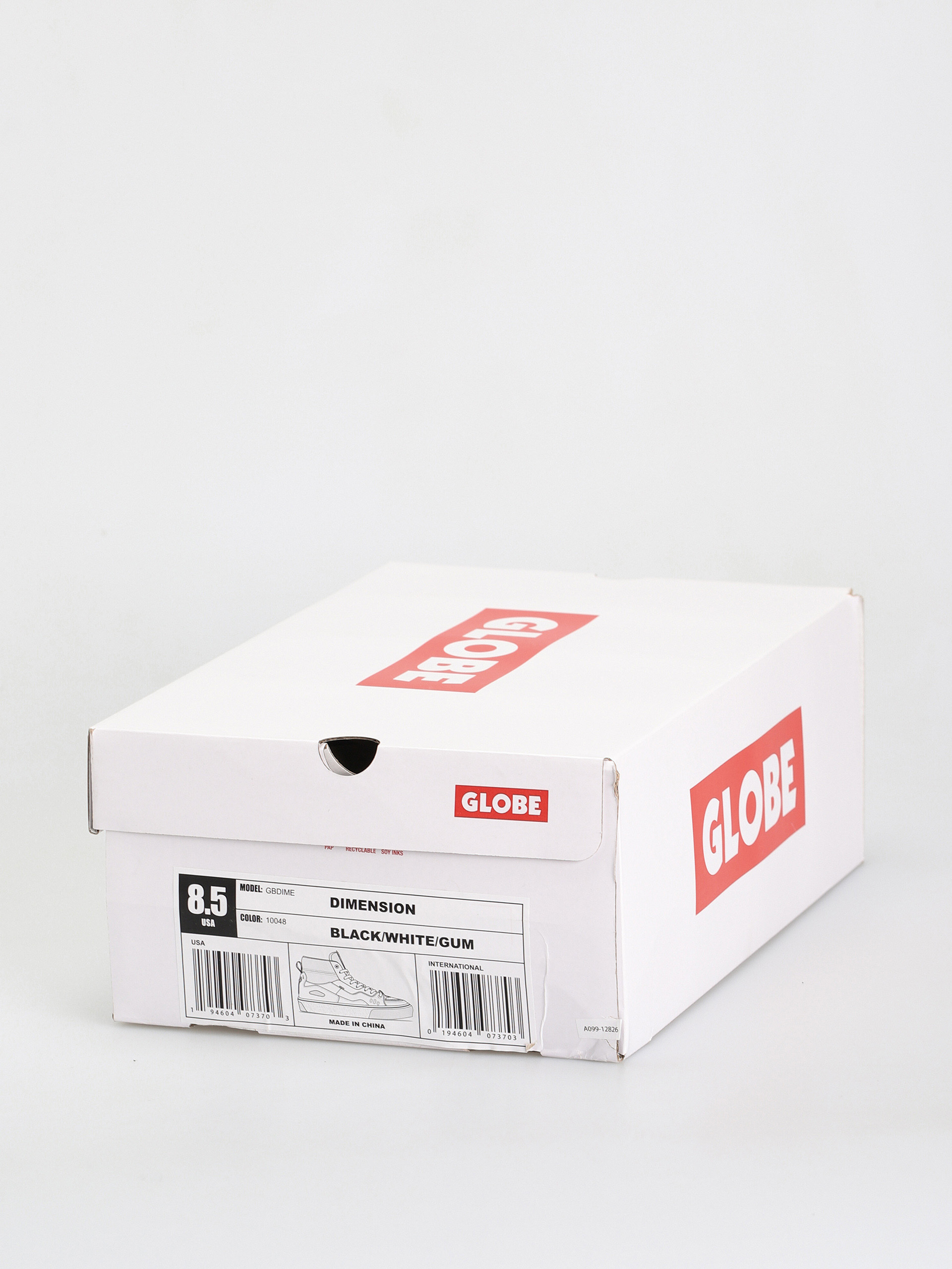 Globe Dimension Cipők (black/white/gum)