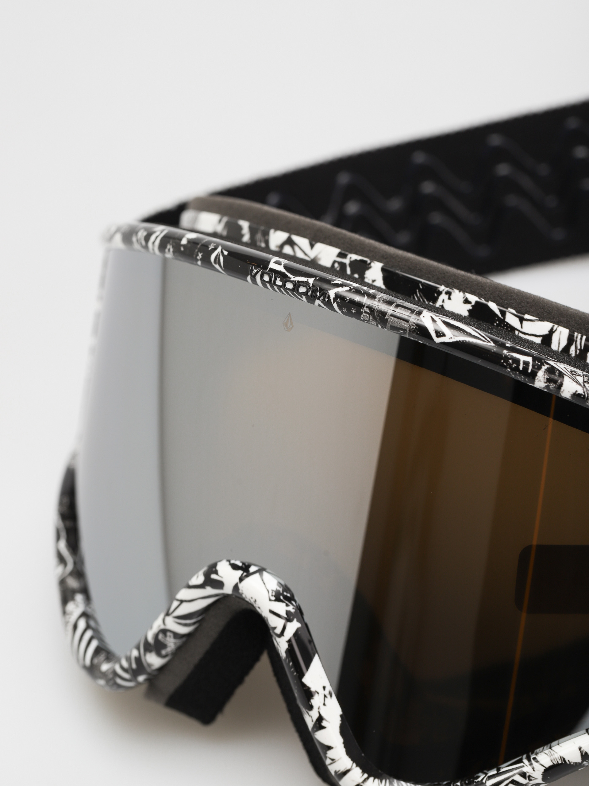 Volcom Yae Snowboard szemüveg (op art silver chrome)