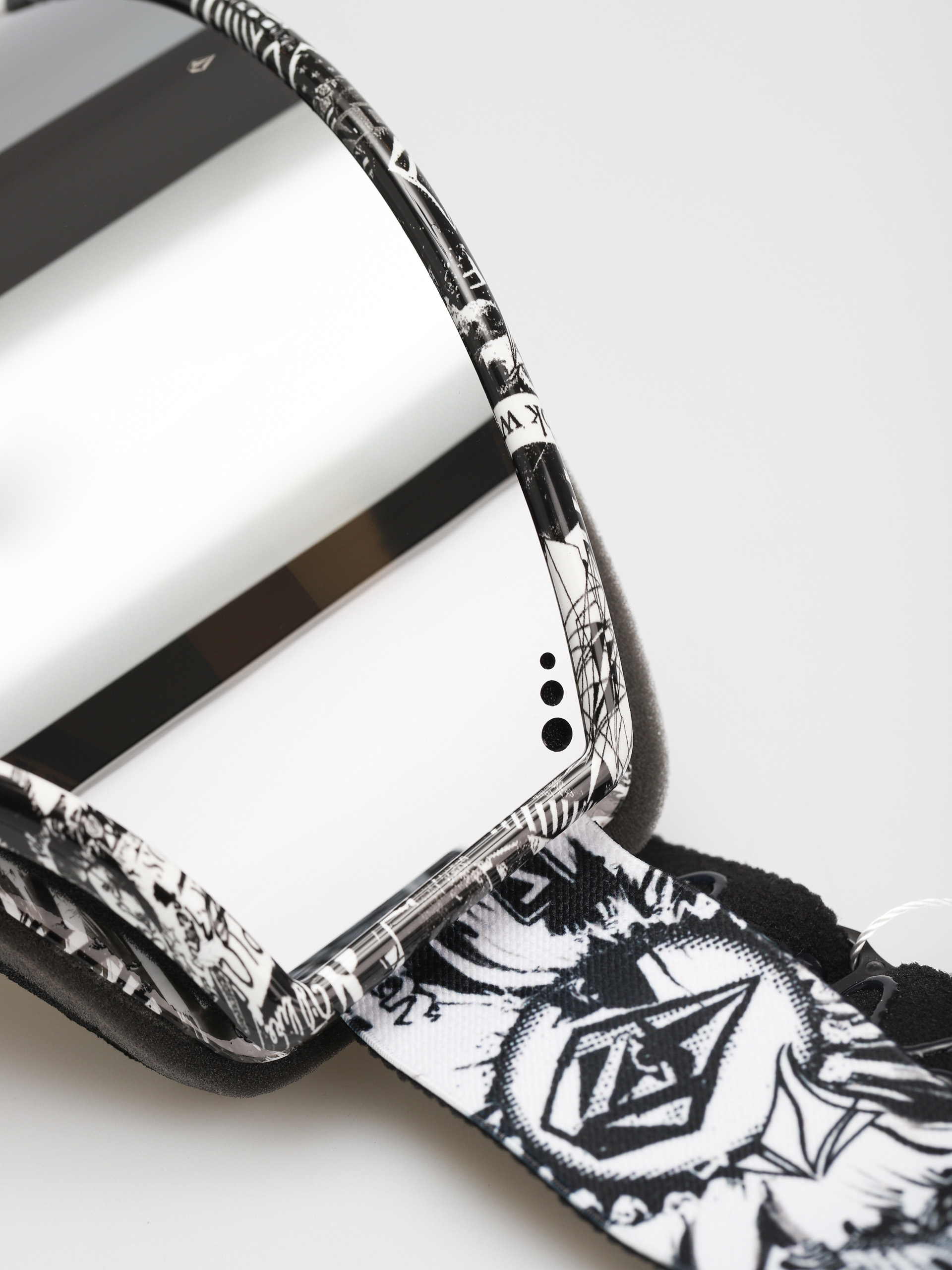 Volcom Yae Snowboard szemüveg (op art silver chrome)