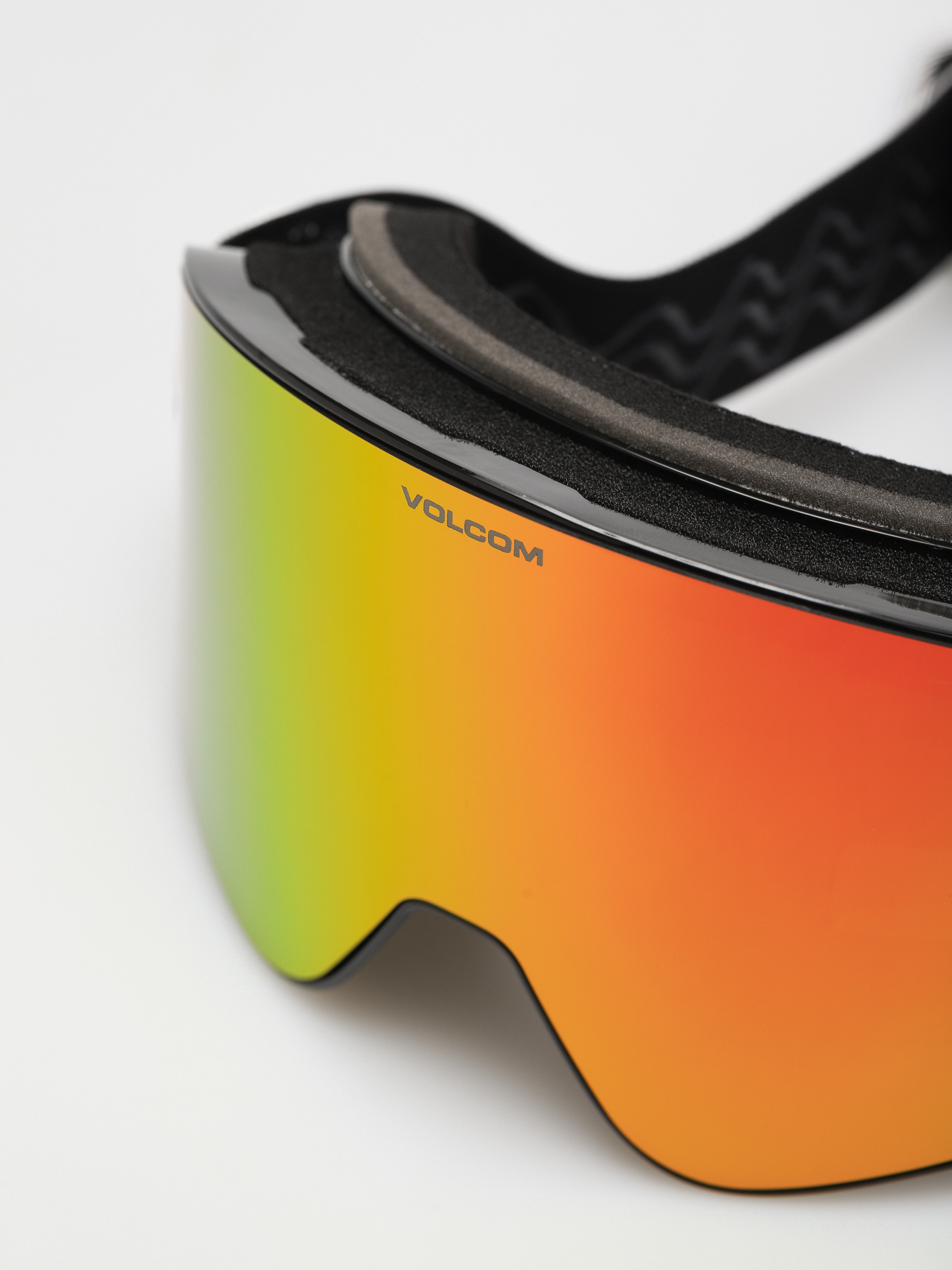 Volcom Odyssey Snowboard szemüveg (gloss black red chrome)