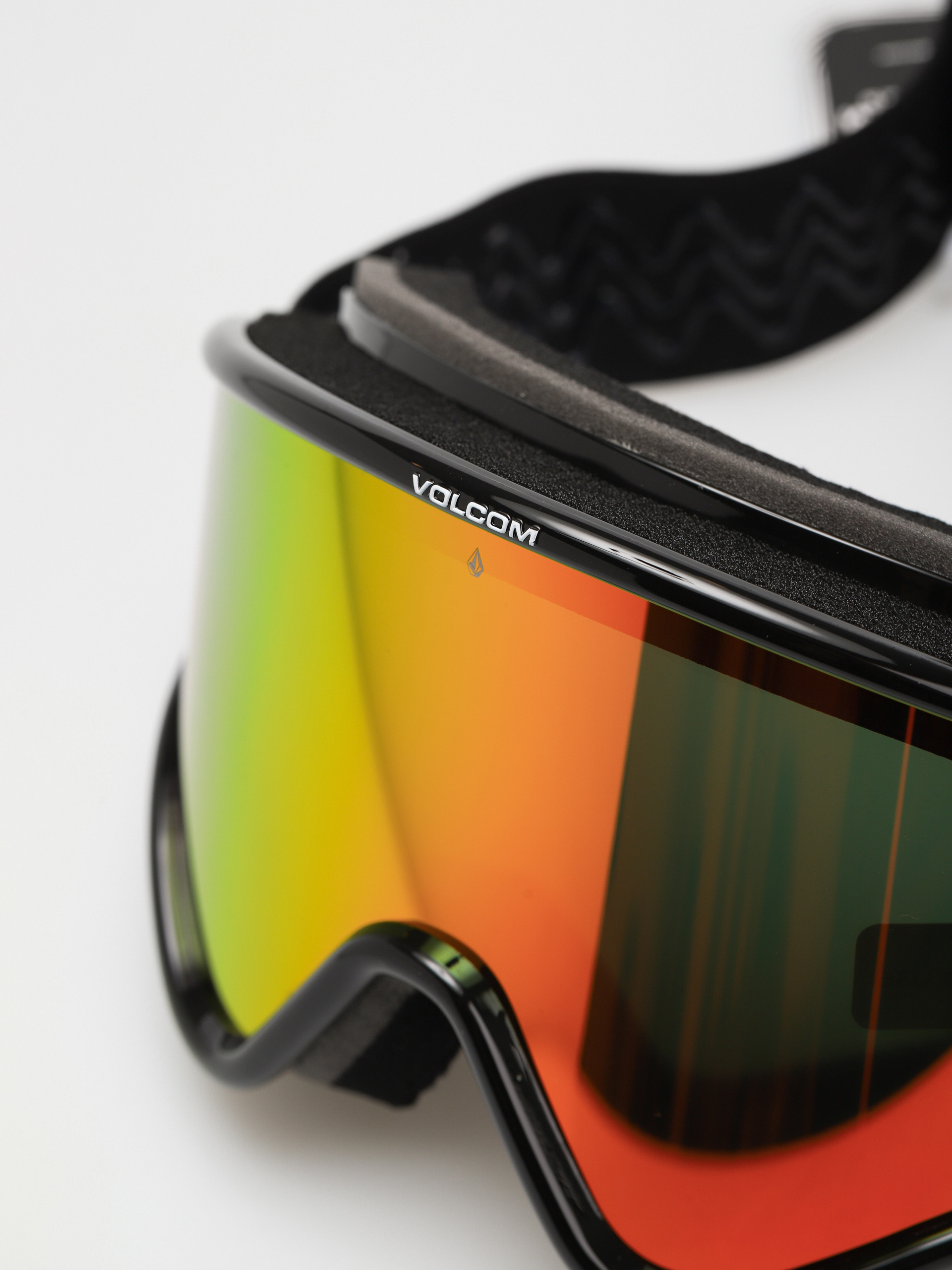 Volcom Yae Snowboard szemüveg (gloss black red chrome)