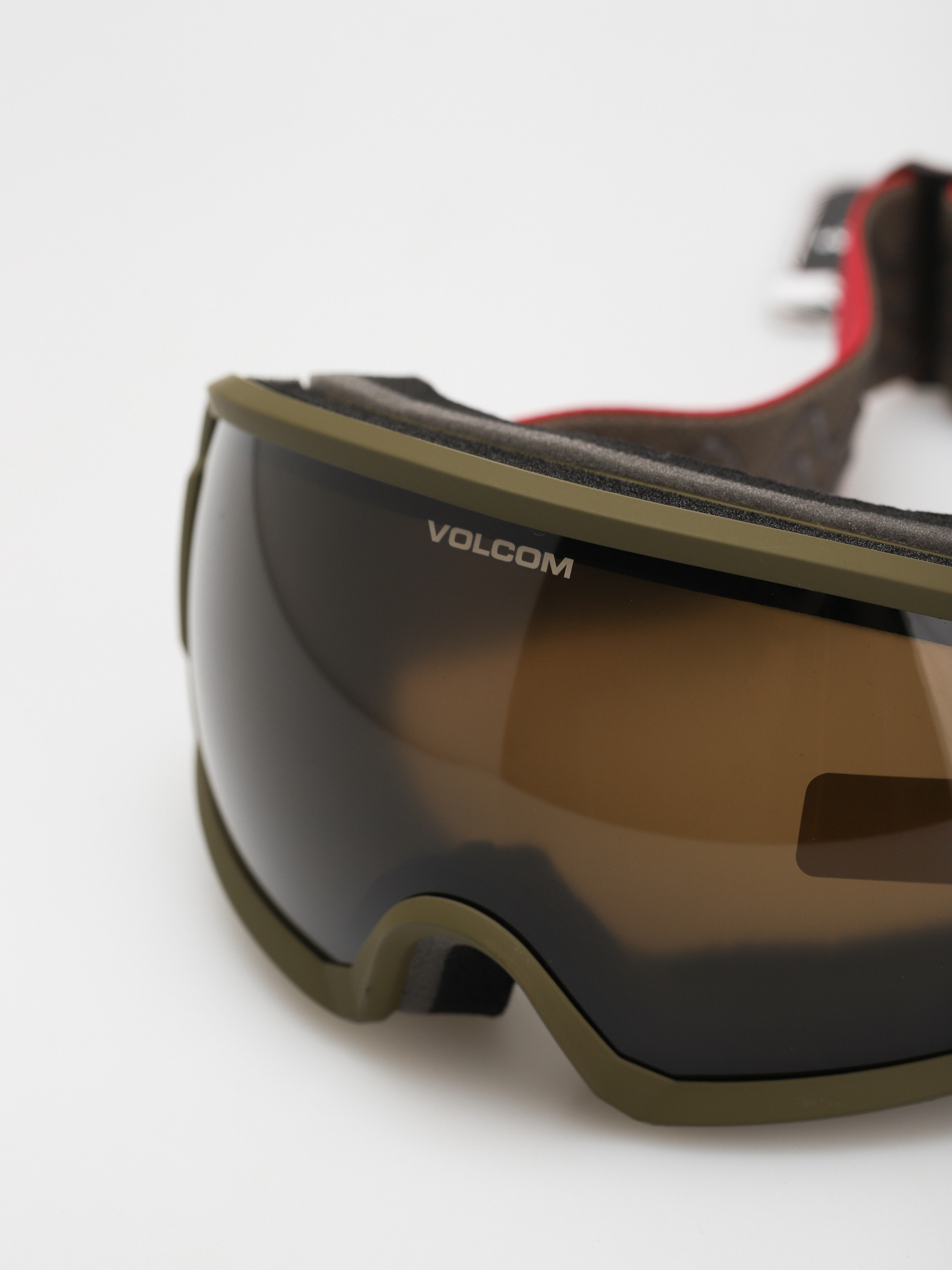 Volcom Migrations Snowboard szemüveg (charamel/red bronze)