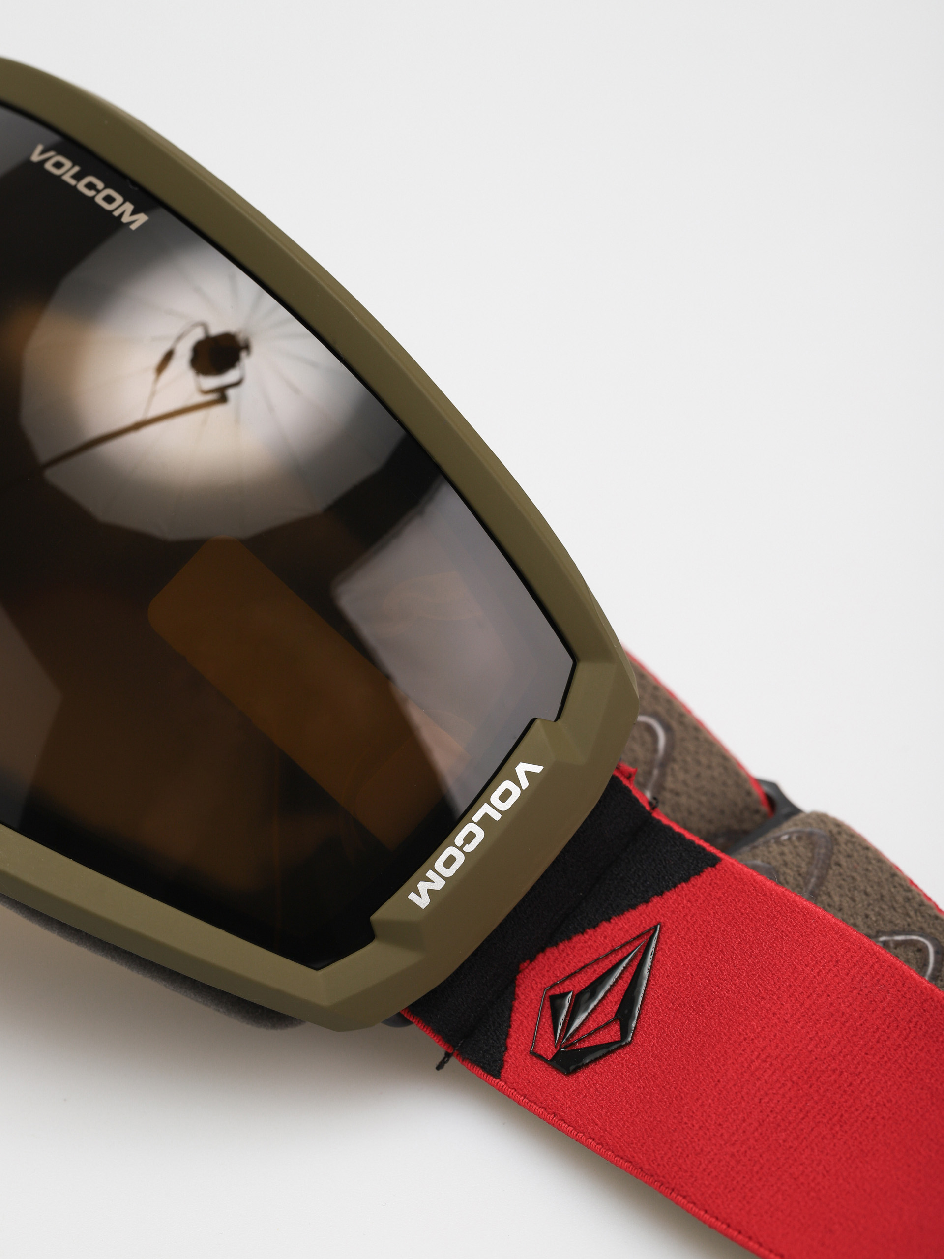 Volcom Migrations Snowboard szemüveg (charamel/red bronze)