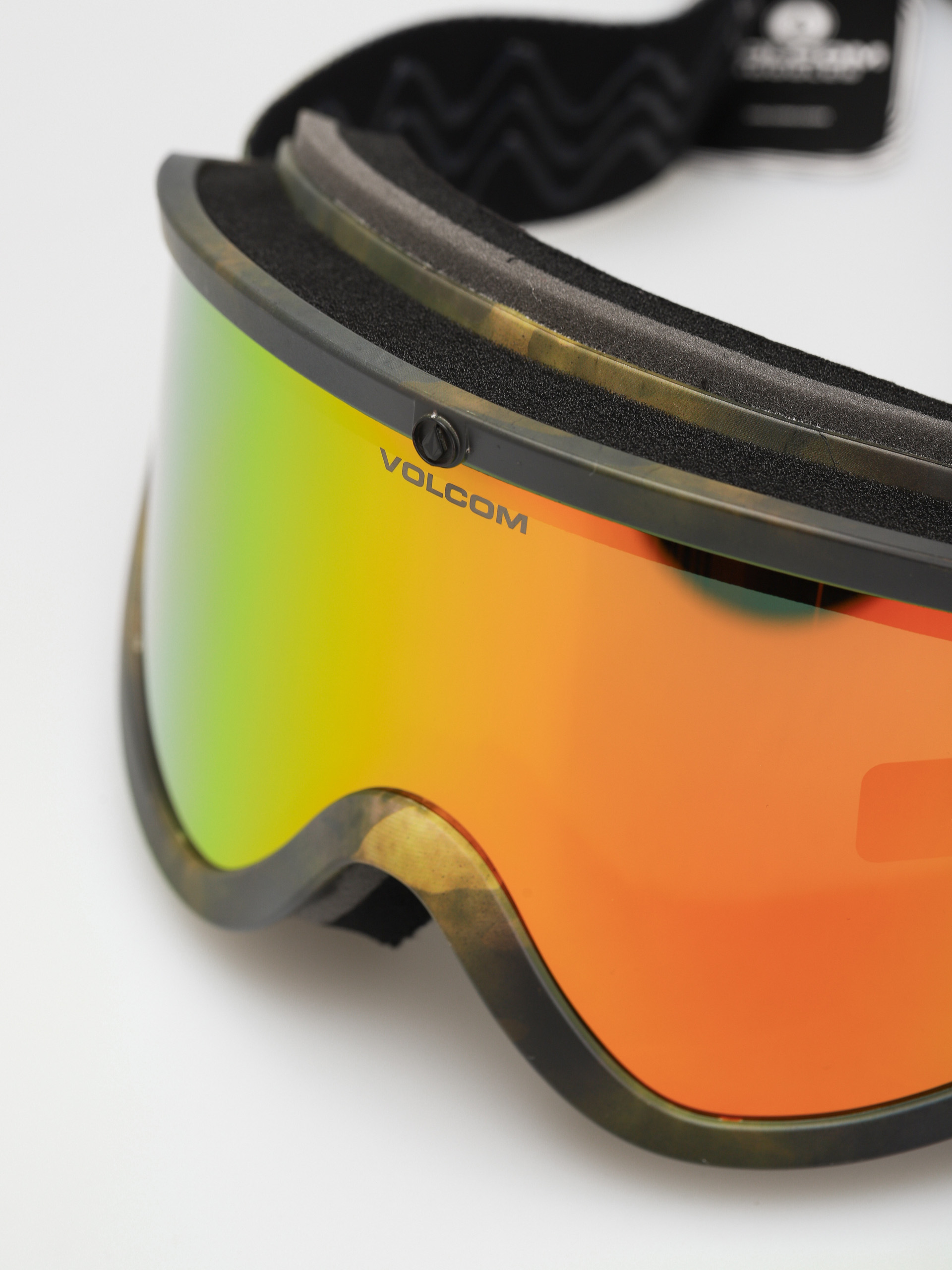 Volcom Footprints Snowboard szemüveg (camo red chrome)