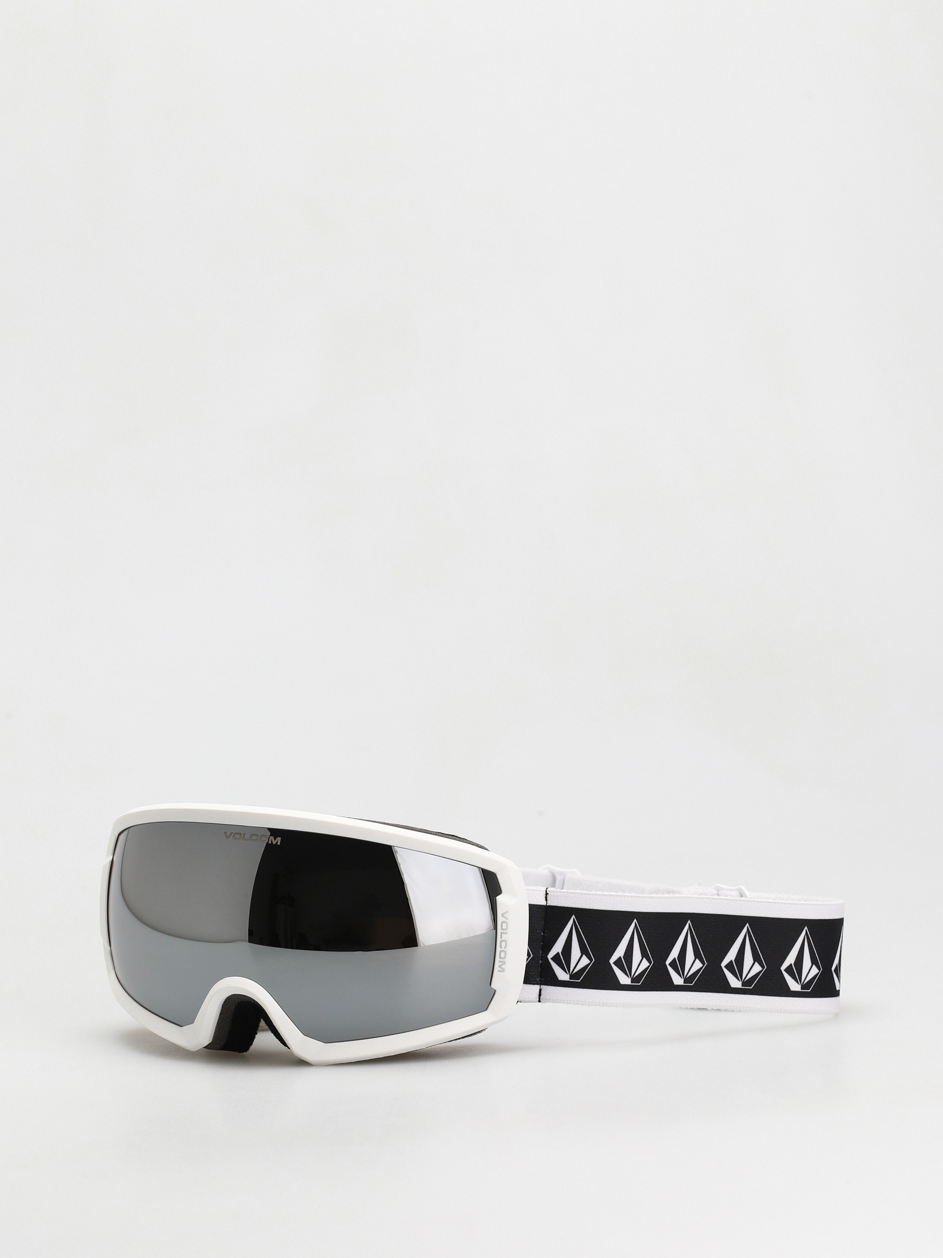 Volcom Migrations Snowboard szemüveg (white rerun silver chrome)
