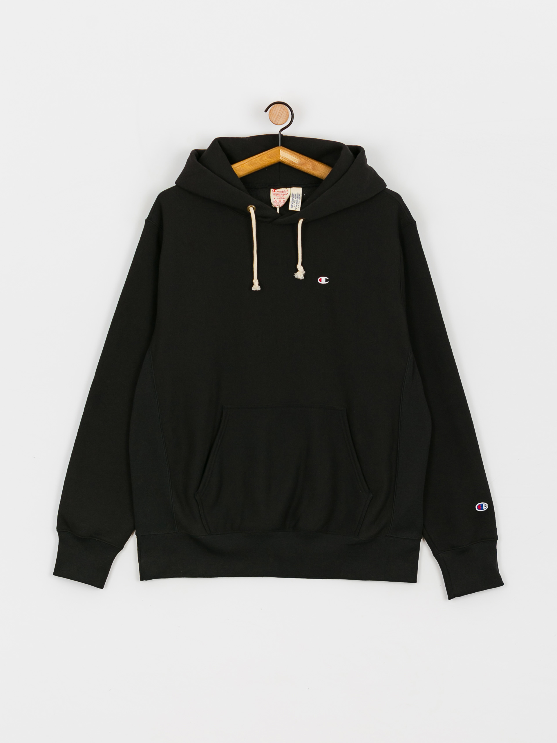 Champion Hooded Sweatshirt 217976 HD Kapucnis pulóver (nbk)