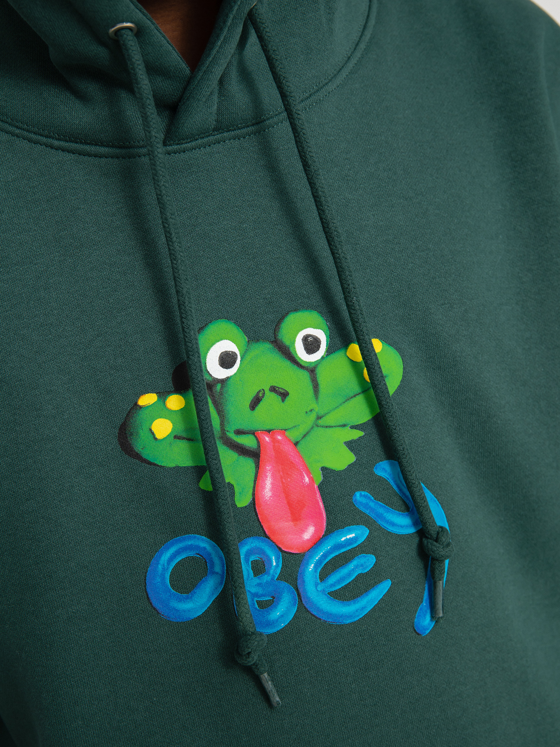 OBEY Obey Clay Frog Pulóver (dark cedar)