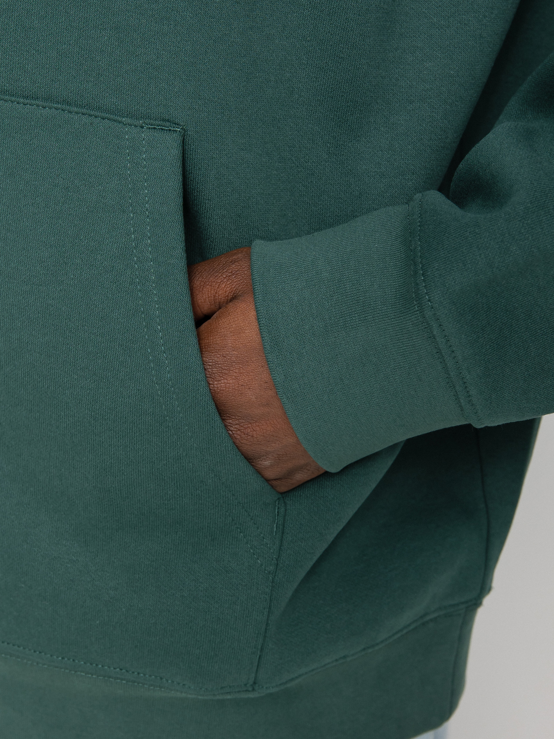 OBEY The Joke Is On You Kapucnis pulóver (dark cedar)