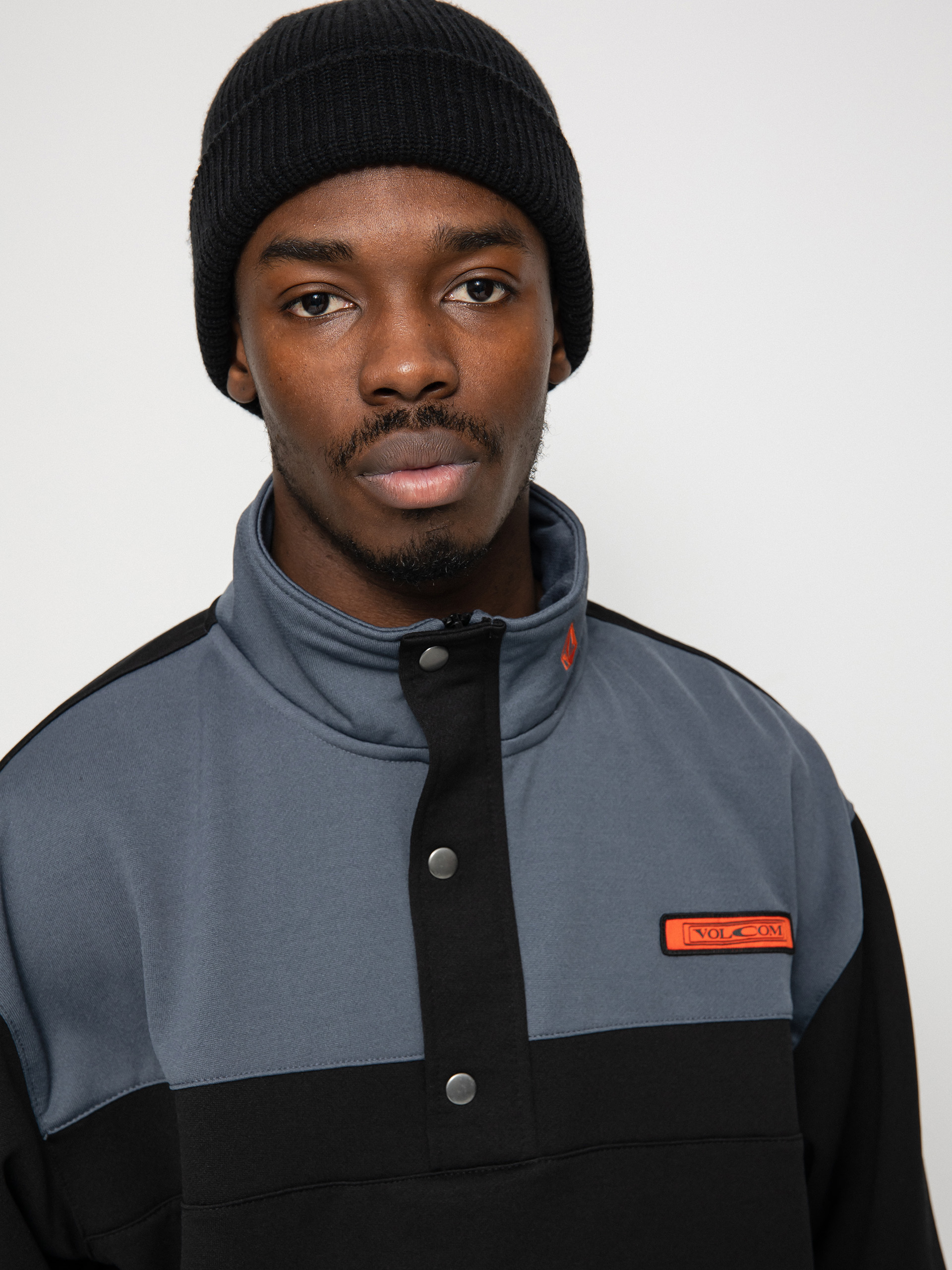 Férfi Volcom She Crew Thermo pulóver (black)