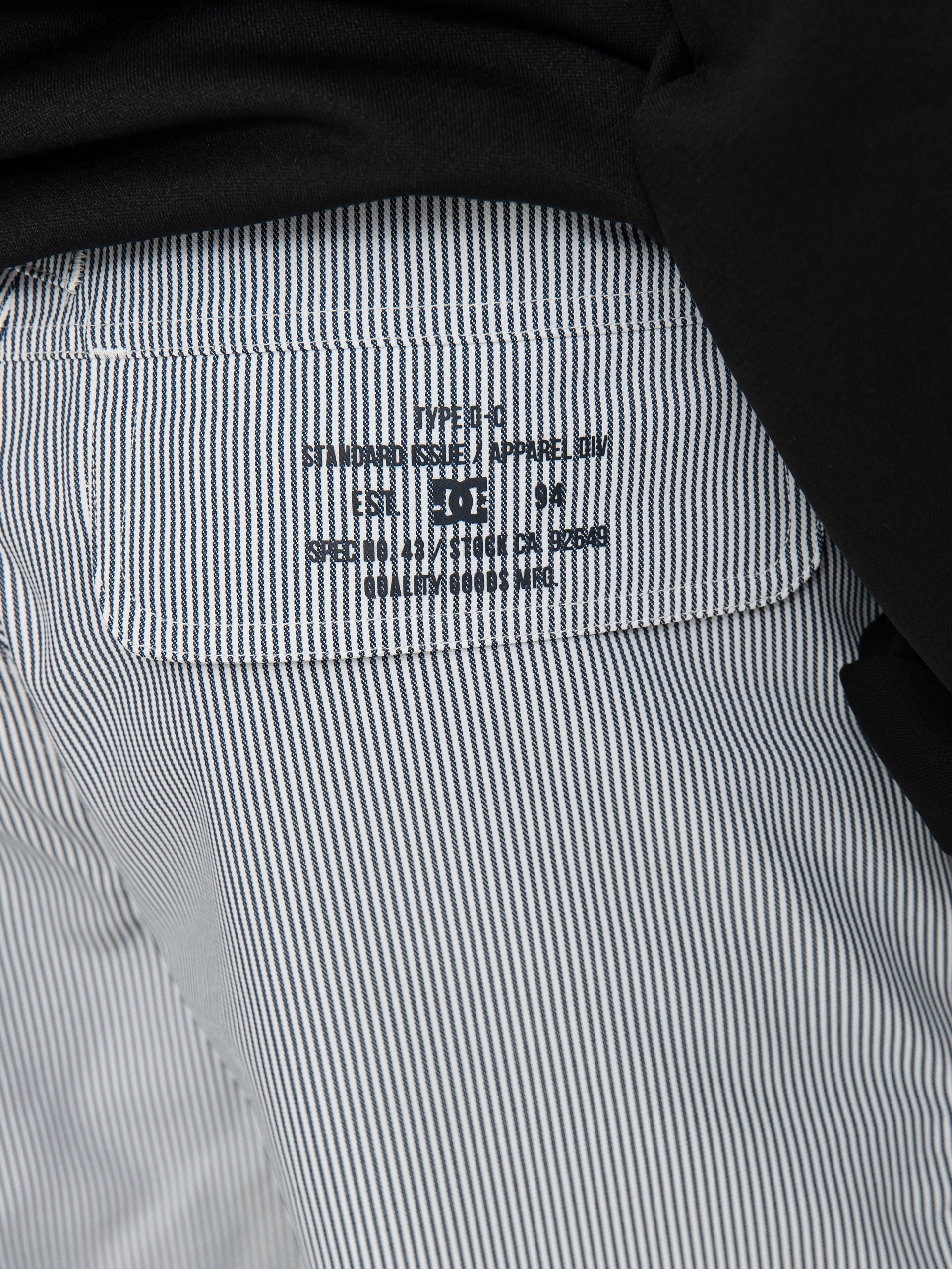 Férfi DC Code Snowboard nadrág (hickory stripe)