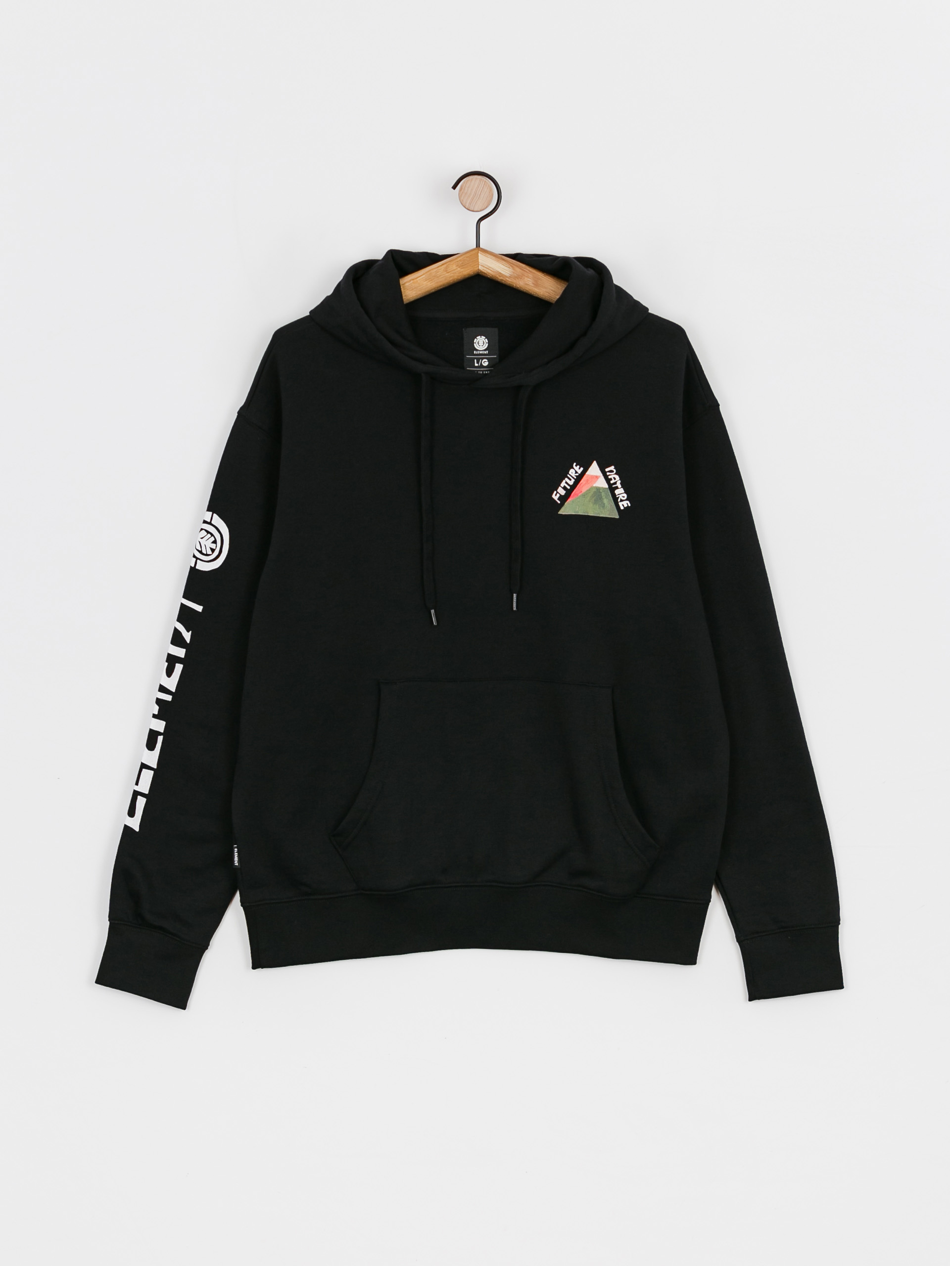 Element Mountain Stance Pulóver (flint black)