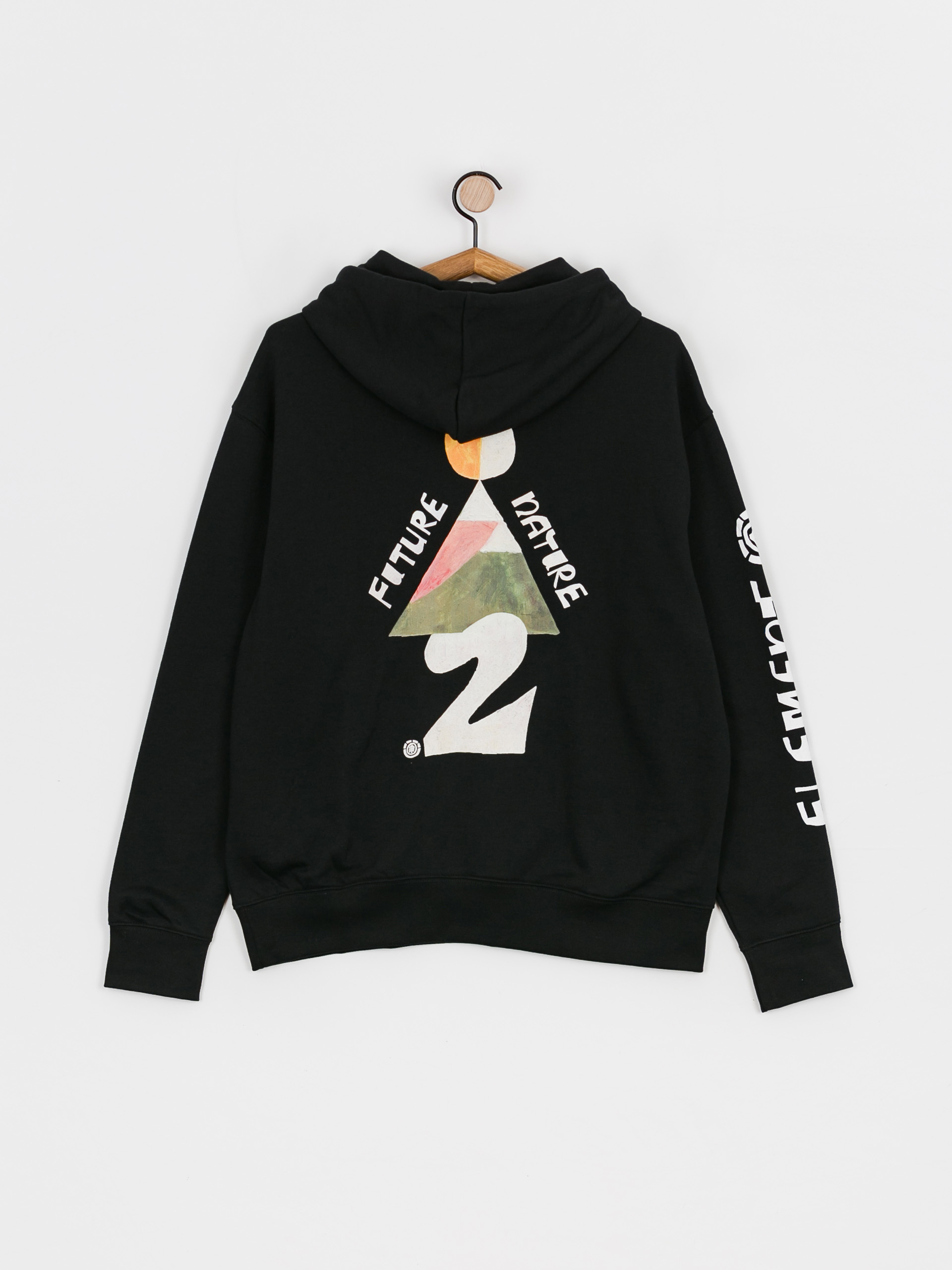 Element Mountain Stance Pulóver (flint black)