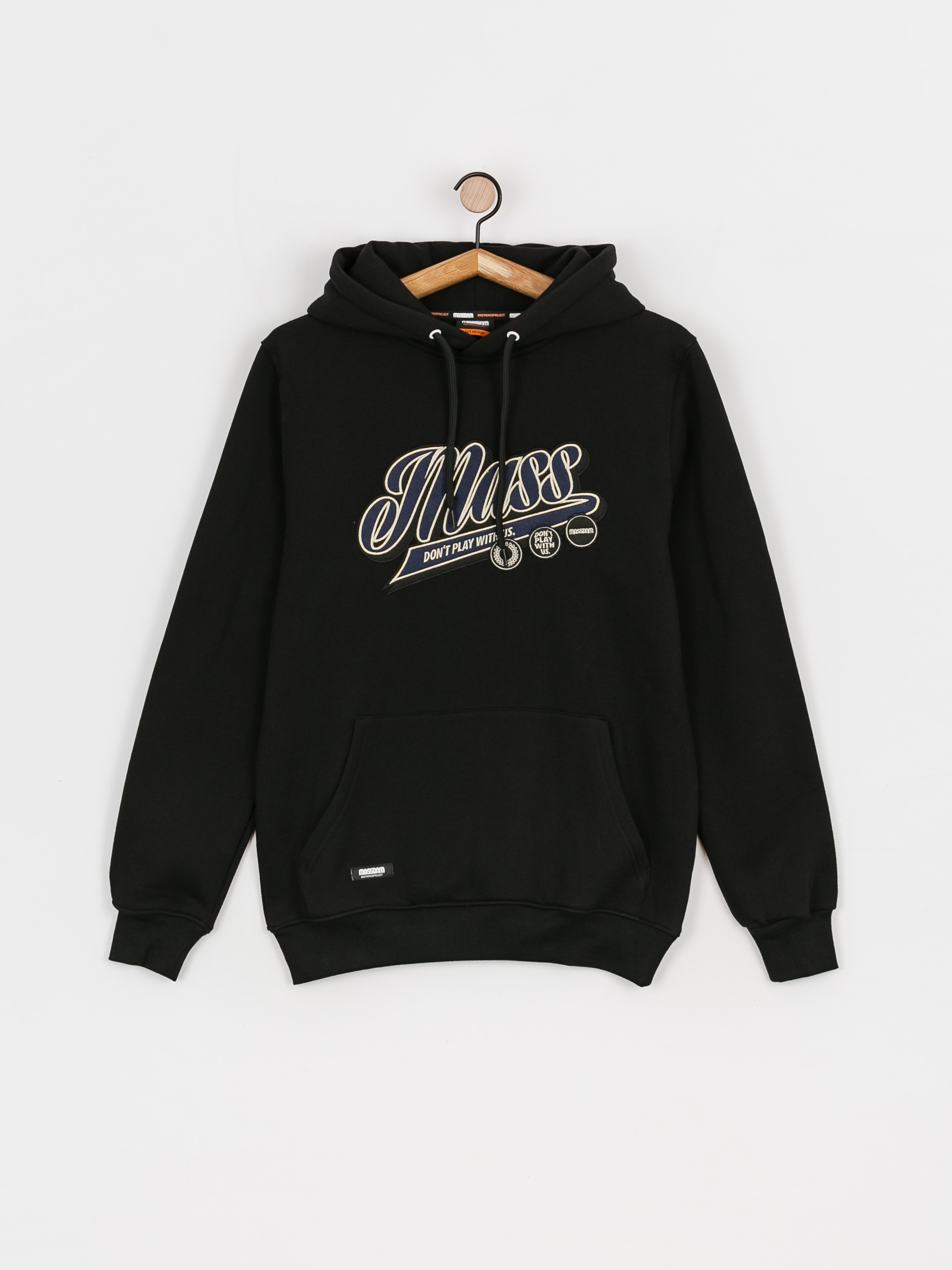 MassDnm Overtime HD Kapucnis pulóver (black)