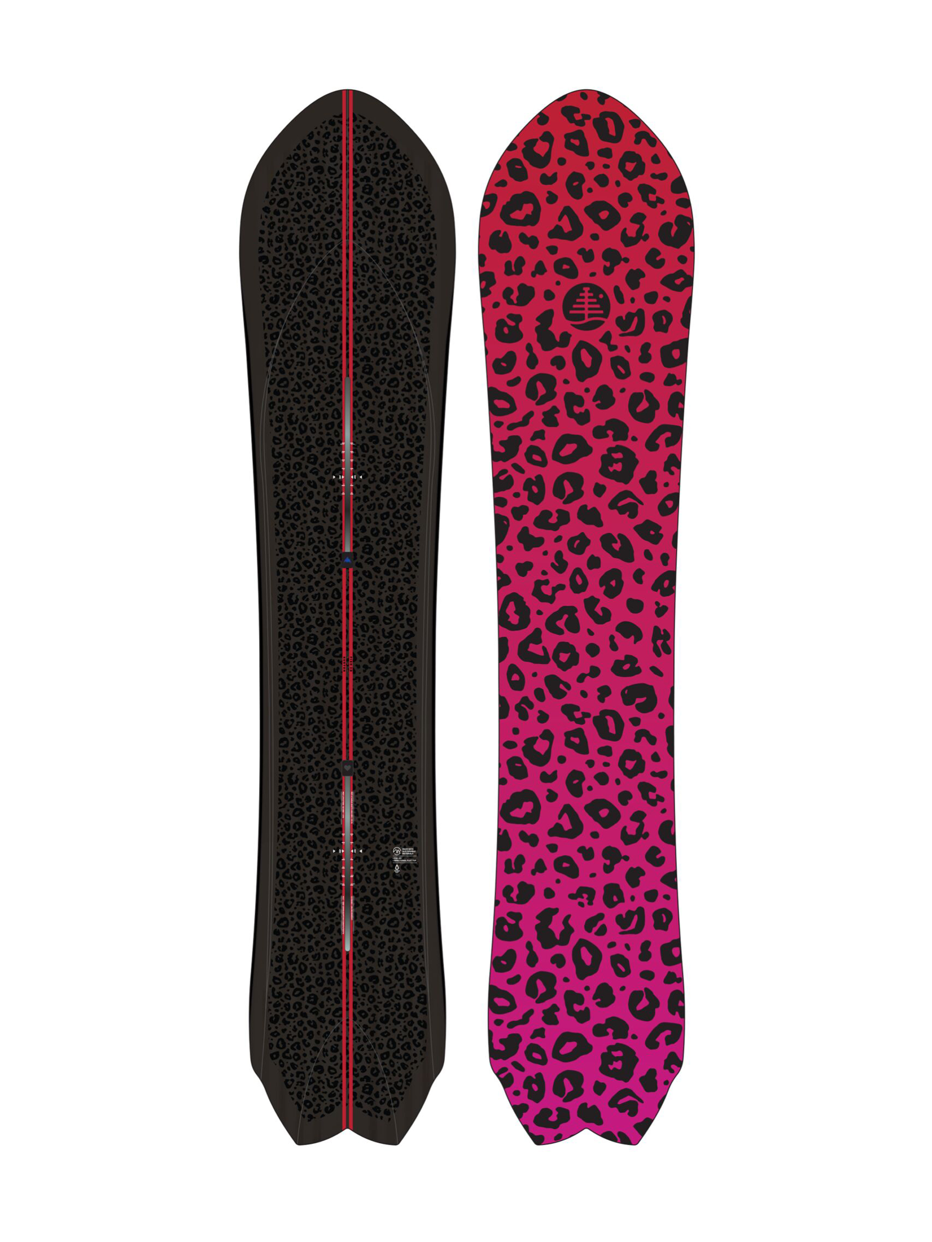 Férfi Burton Fish 3D Directional Flat Top Snowboard 