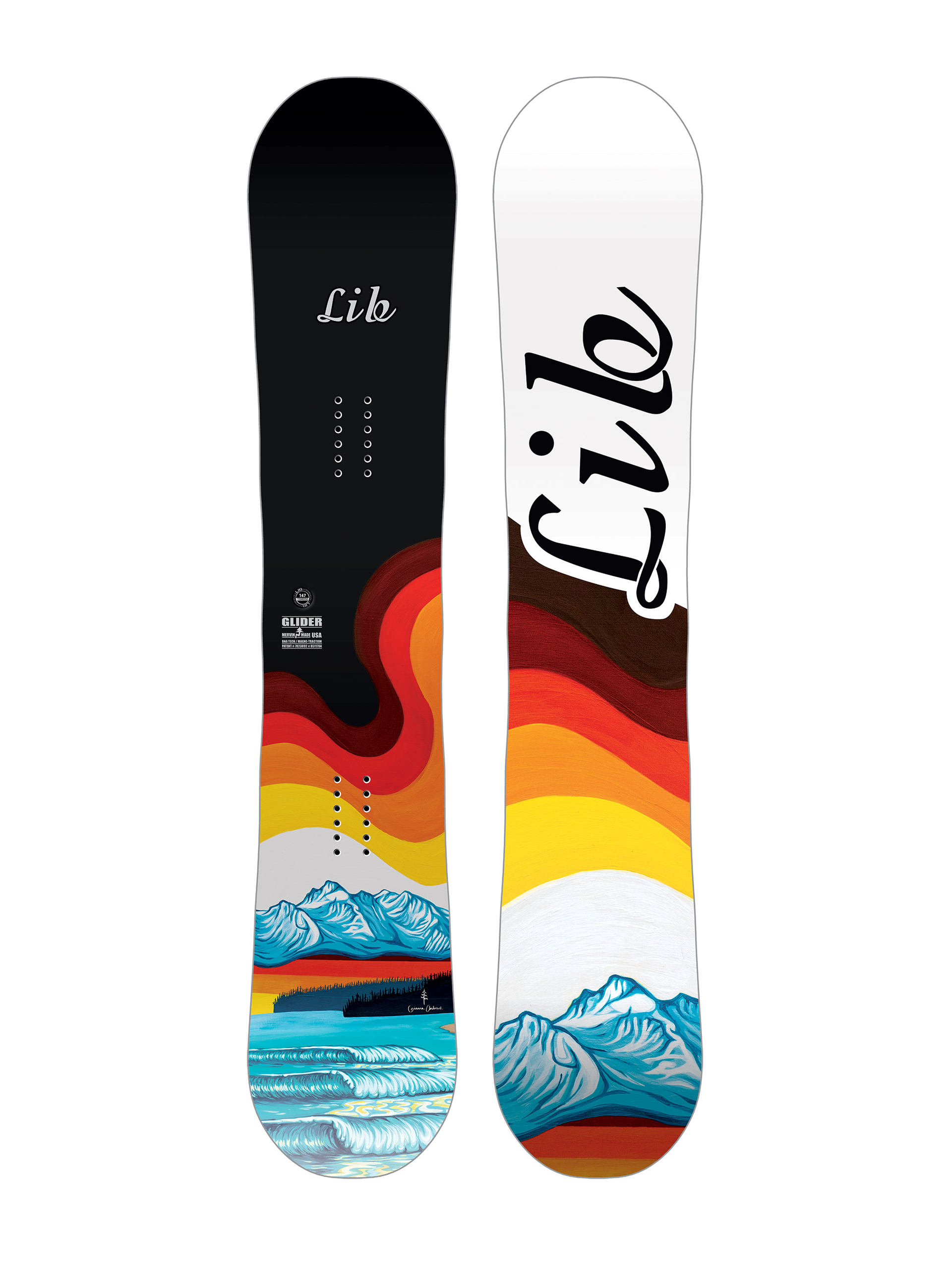 Női Lib Tech Glider Snowboard 