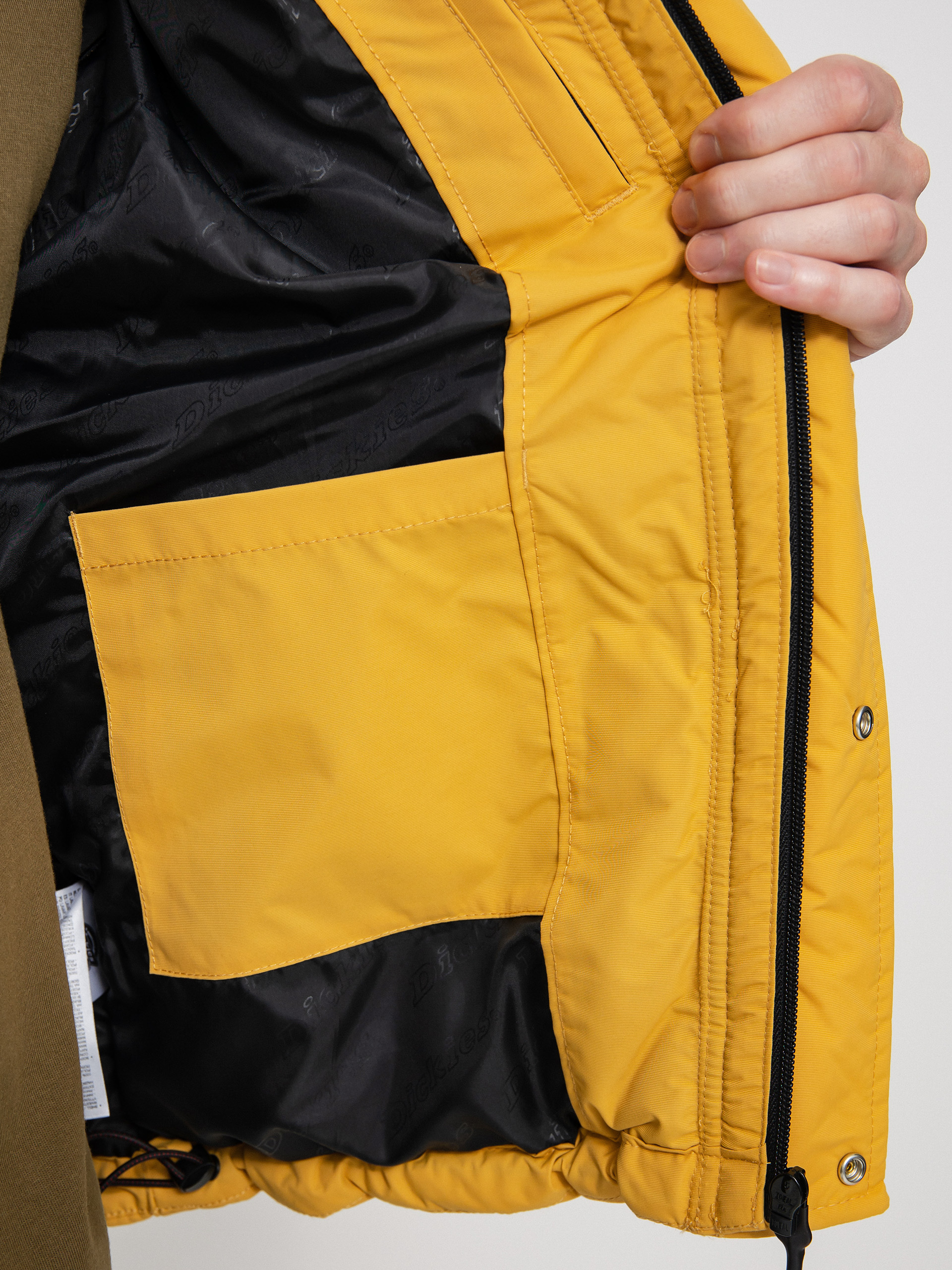 Dickies Glacier View Puffer Dzseki (honey gold)