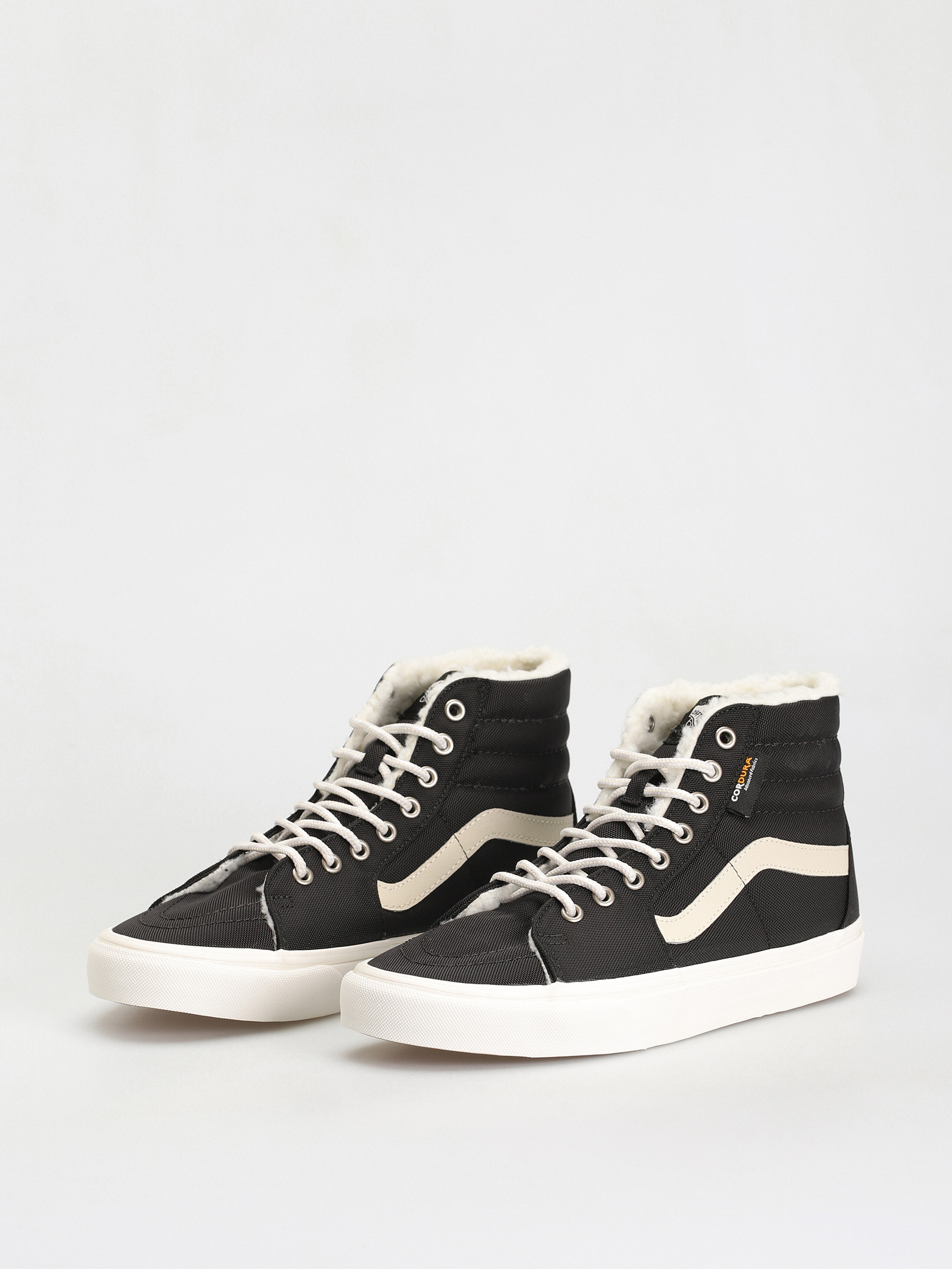 Vans Sk8 Hi Cipők (cordura sherpa black/marshmallow)