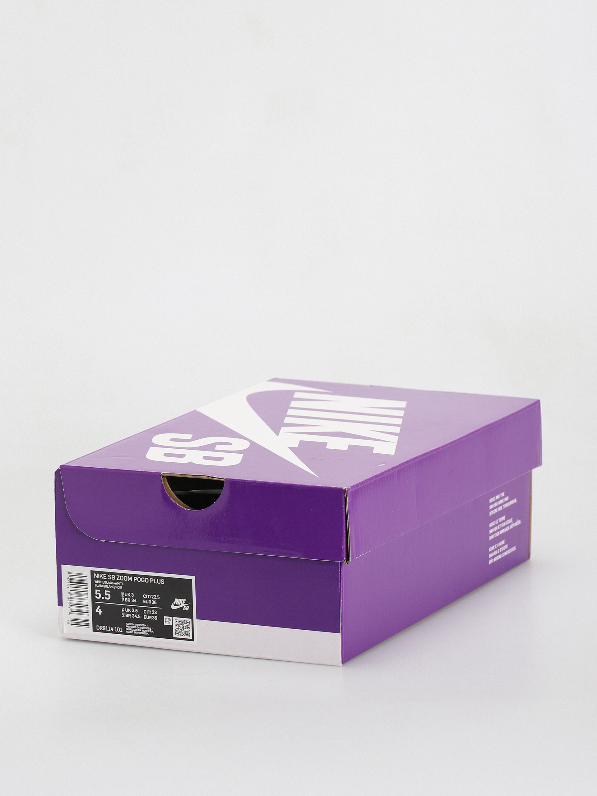 Nike SB Pogo Cipők (white/black white gum light brown)