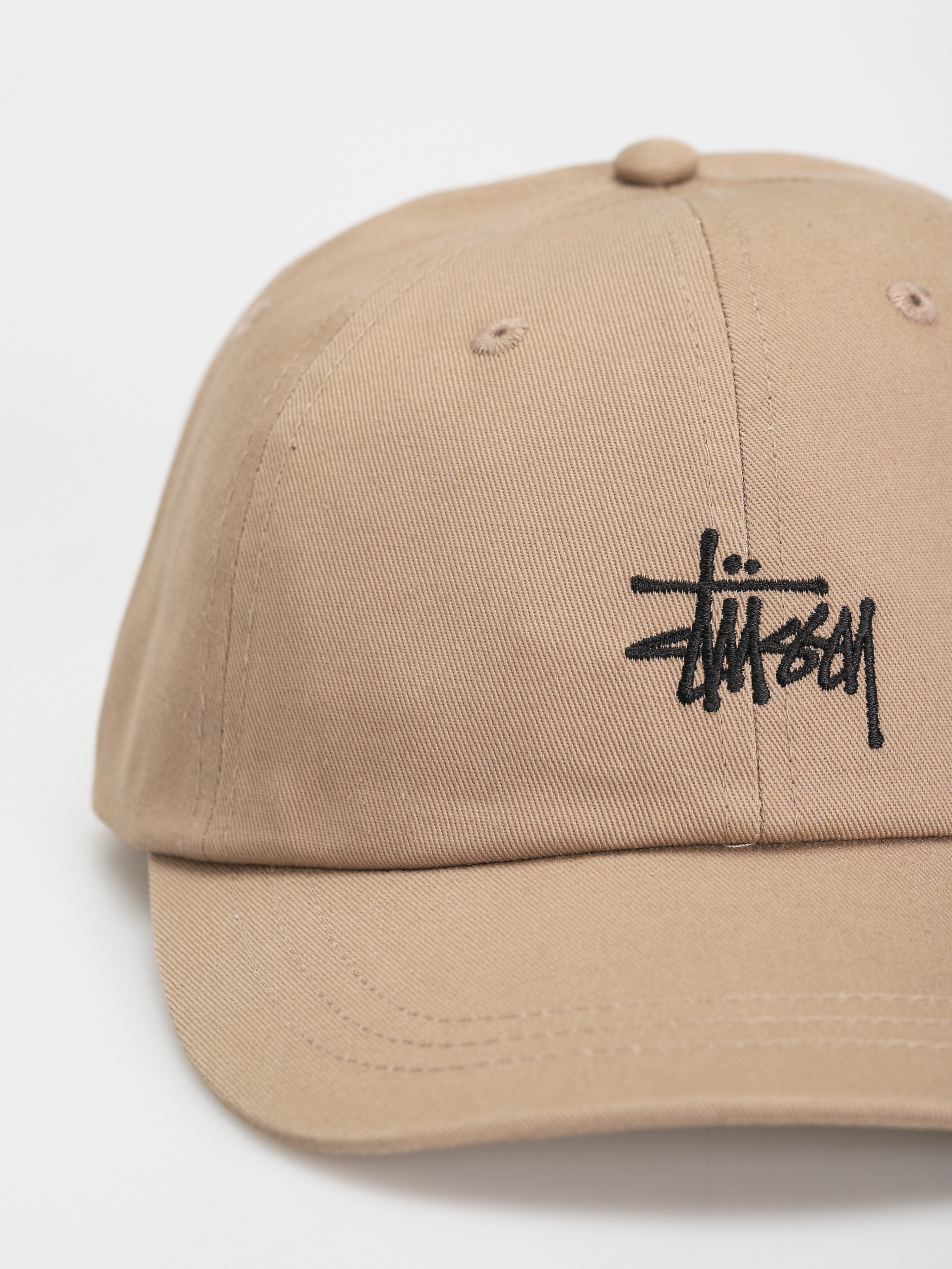 Stussy Basic Stock Low Pro Baseball sapka (dark khaki)