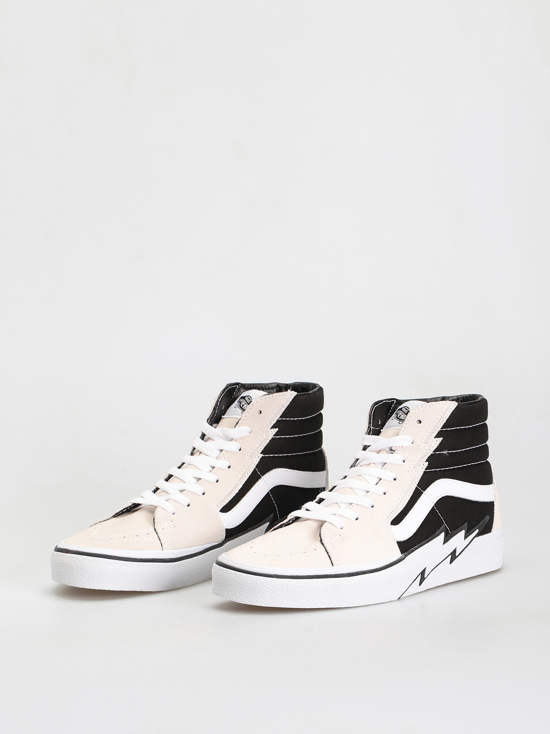 Vans Sk8 Hi Bolt Cipők (antique white/black)