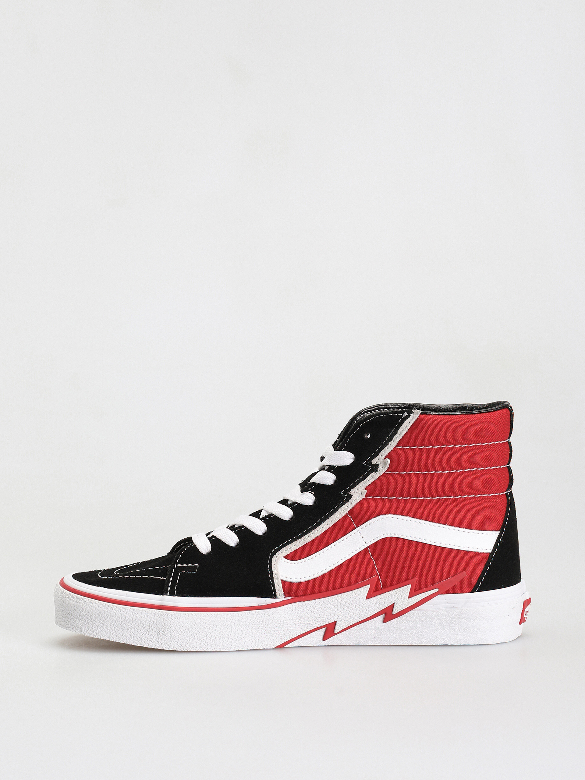 Vans Sk8 Hi Bolt Cipők (black/red)