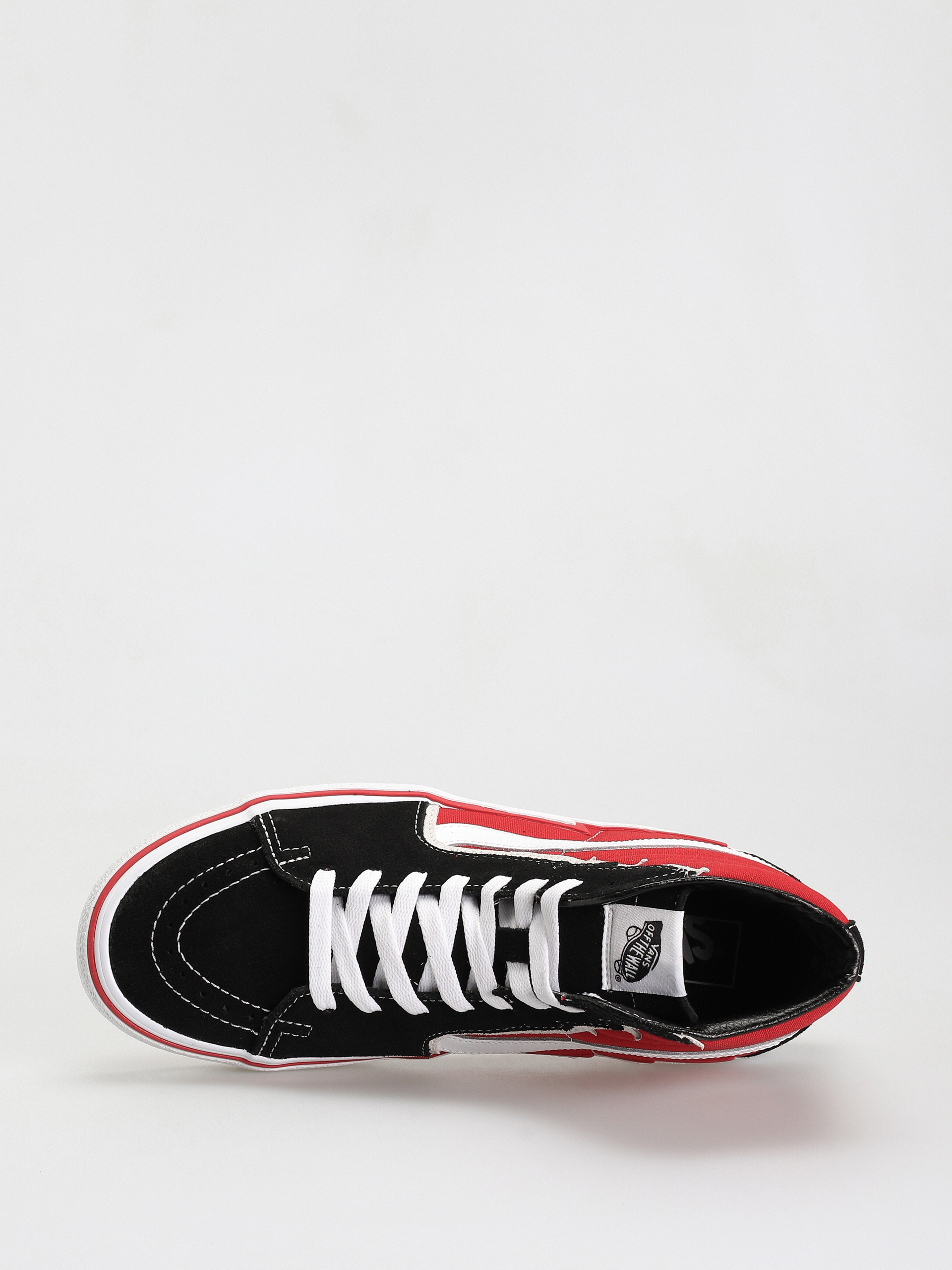 Vans Sk8 Hi Bolt Cipők (black/red)