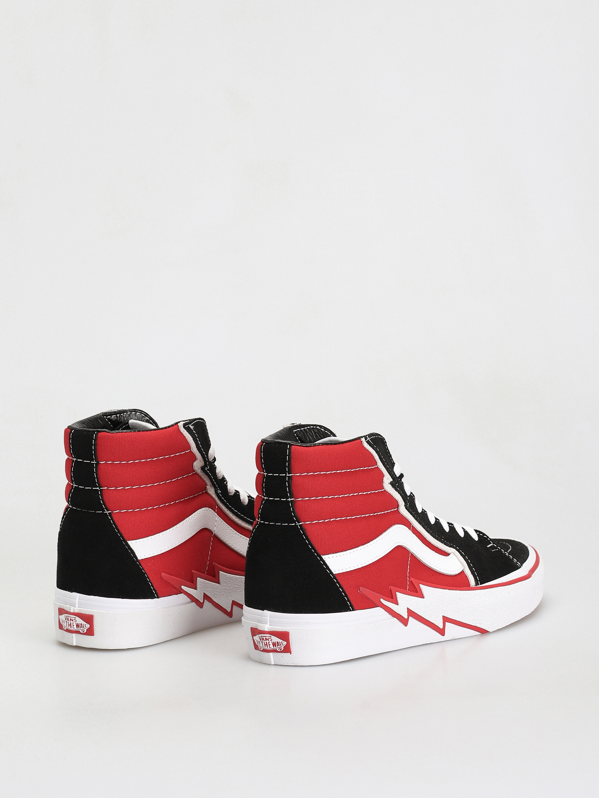 Vans Sk8 Hi Bolt Cipők (black/red)