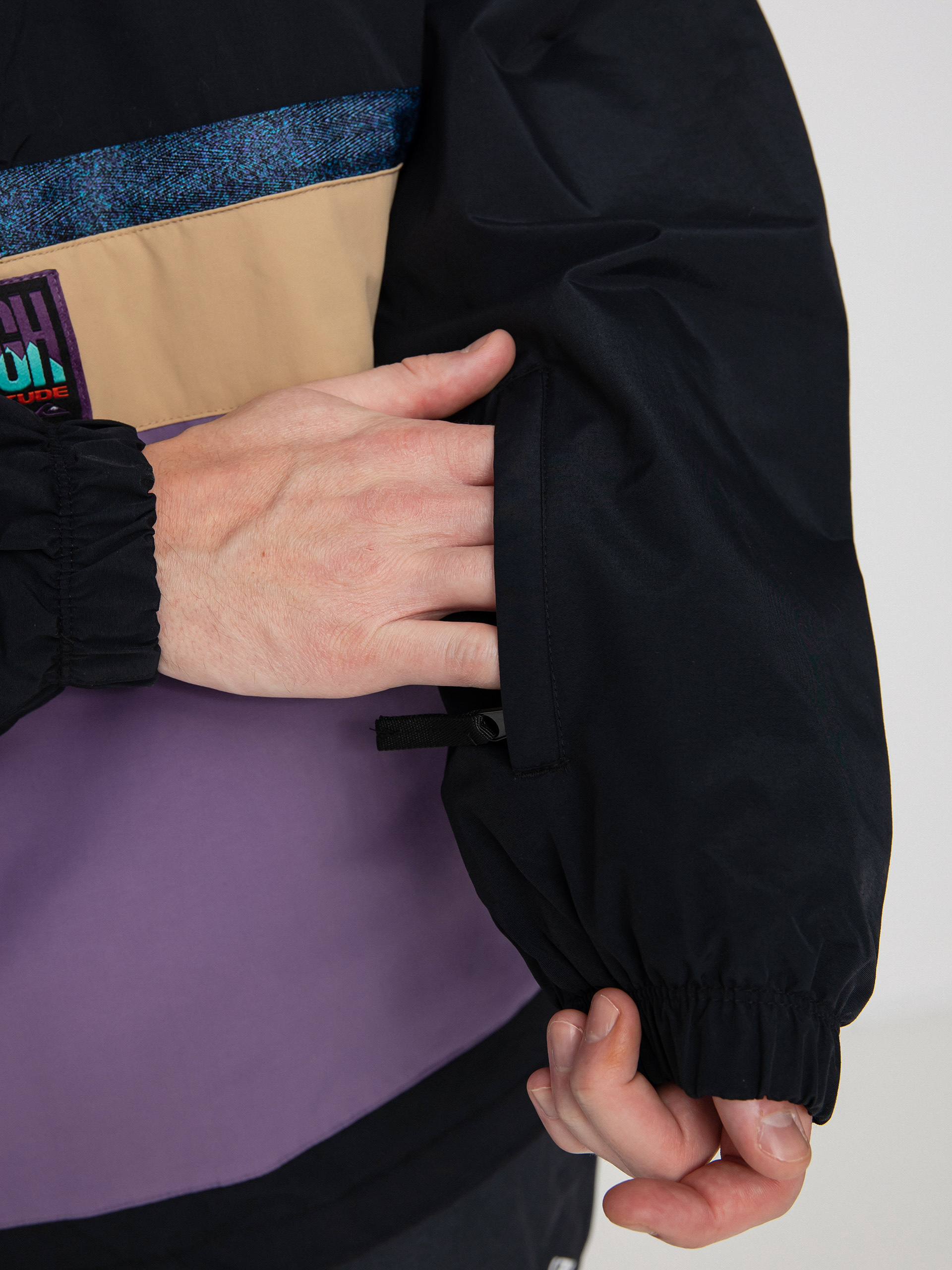 Férfi Quiksilver Steeze Snowboard dzseki (true black)