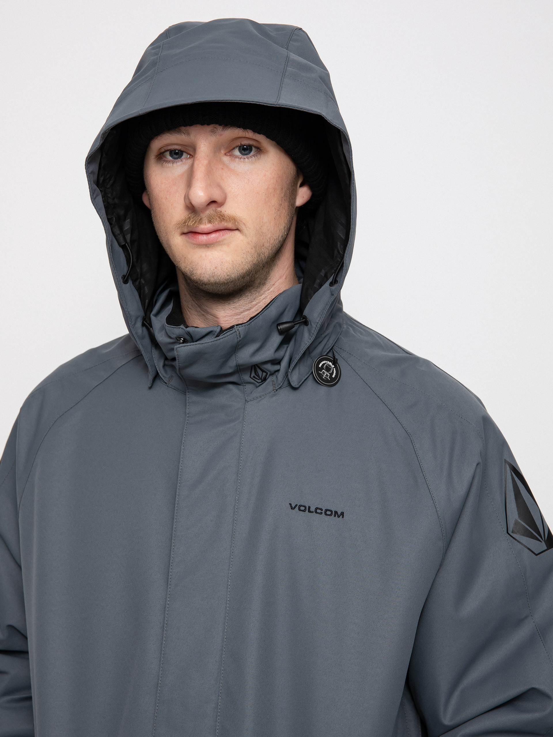 Férfi Volcom Iconic Stone Ins Snowboard dzseki (dark grey)