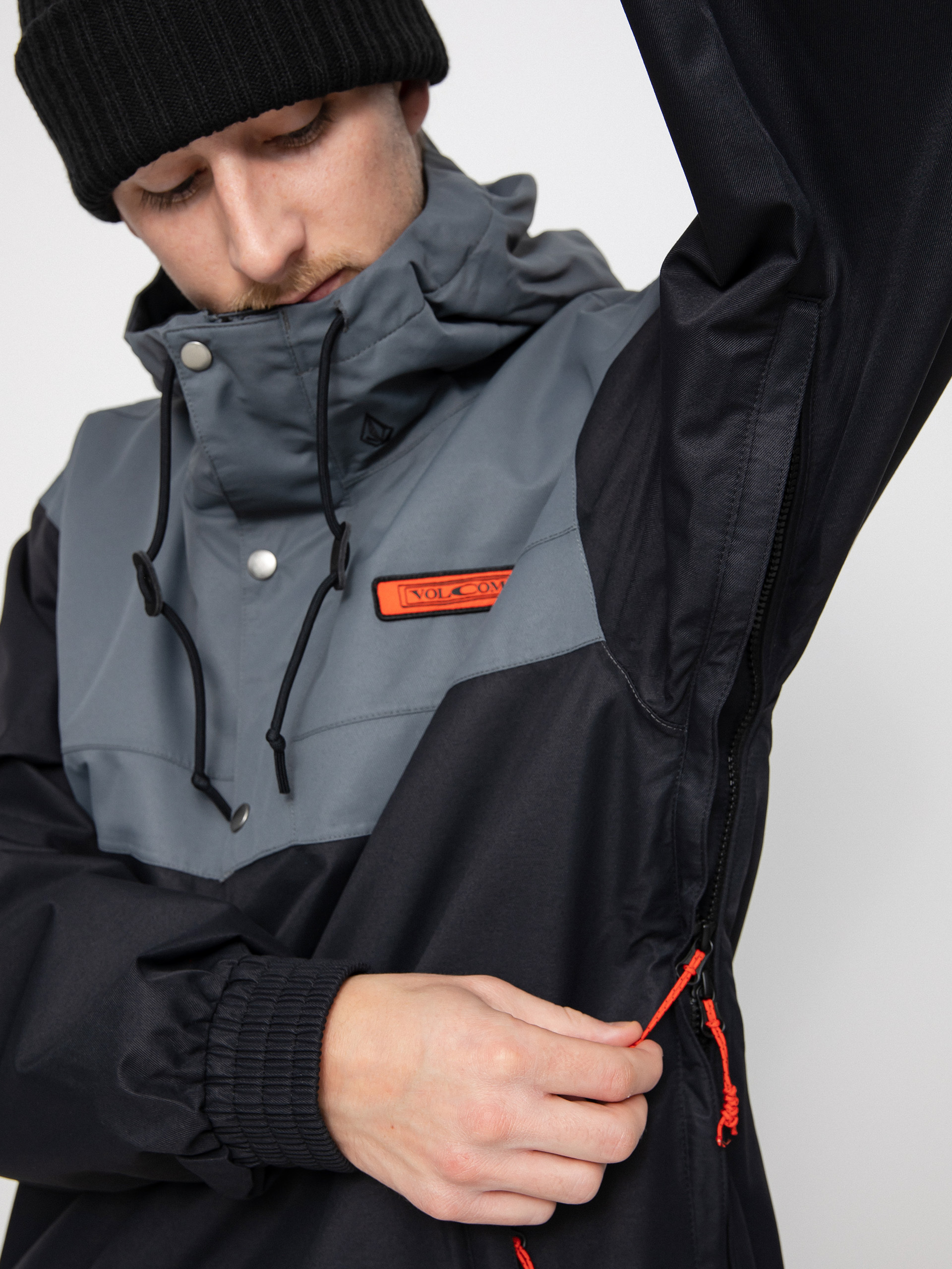 Férfi Volcom Longo Pullover Snowboard dzseki (black)