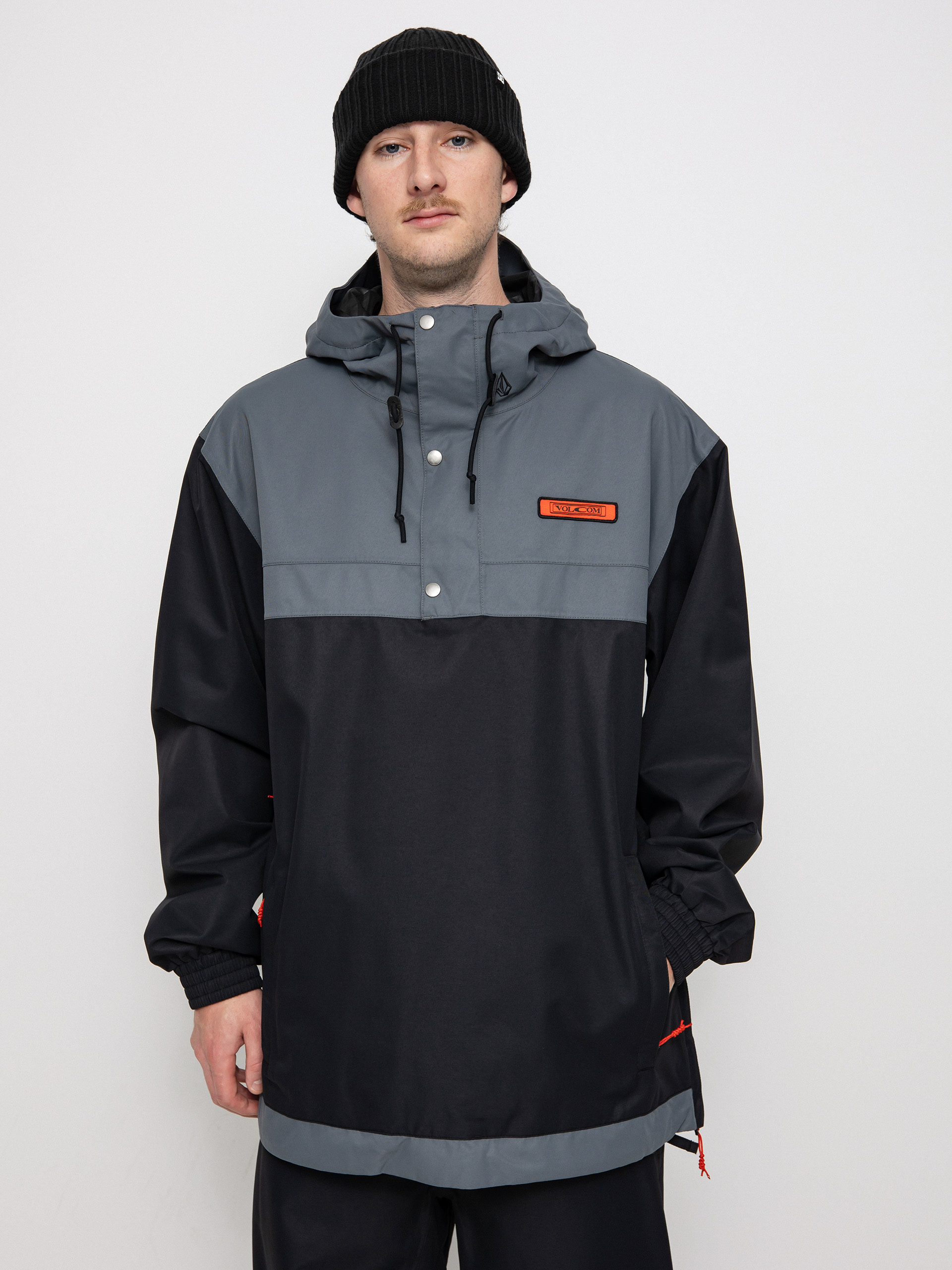 Férfi Volcom Longo Pullover Snowboard dzseki (black)