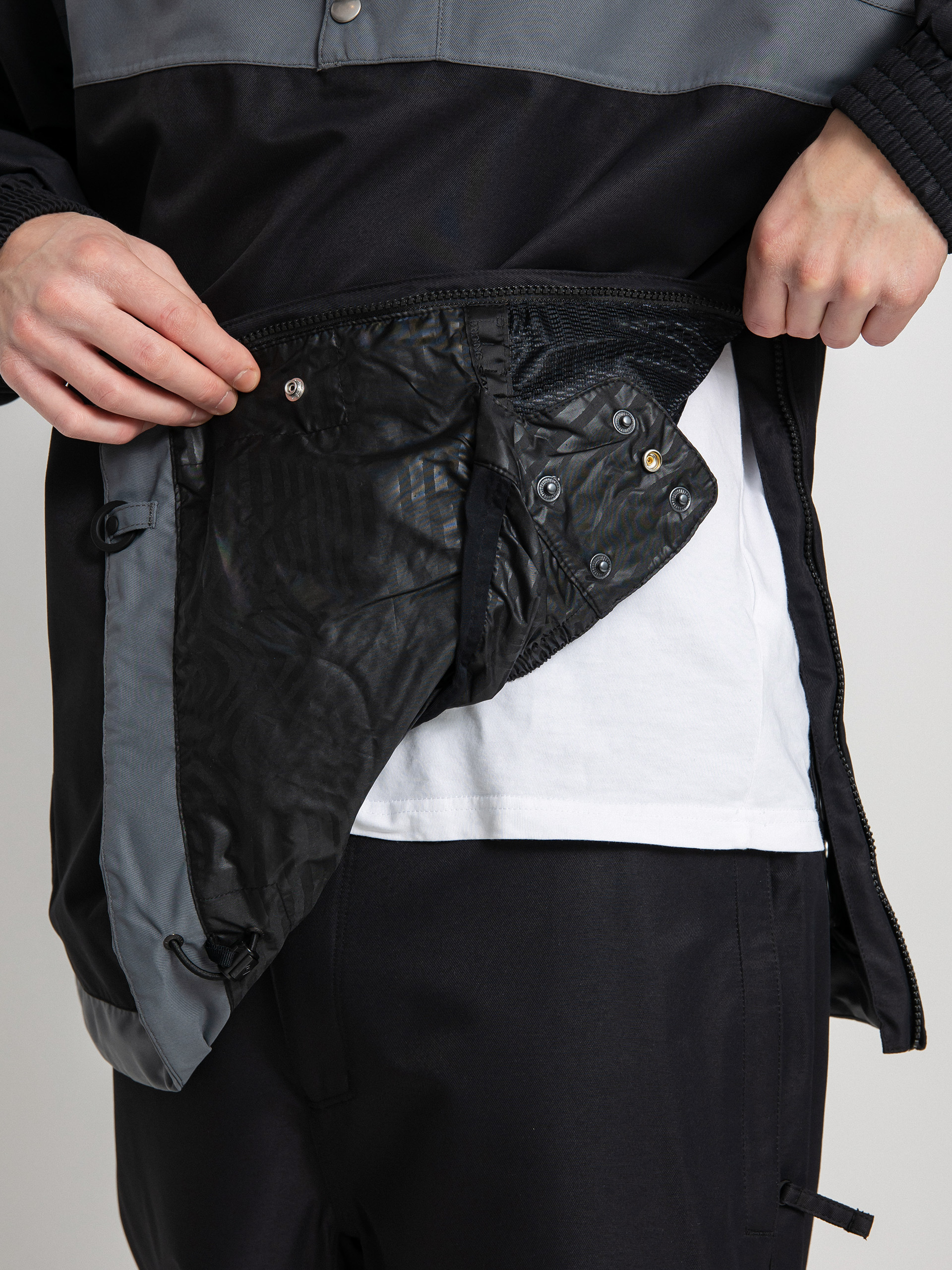 Férfi Volcom Longo Pullover Snowboard dzseki (black)