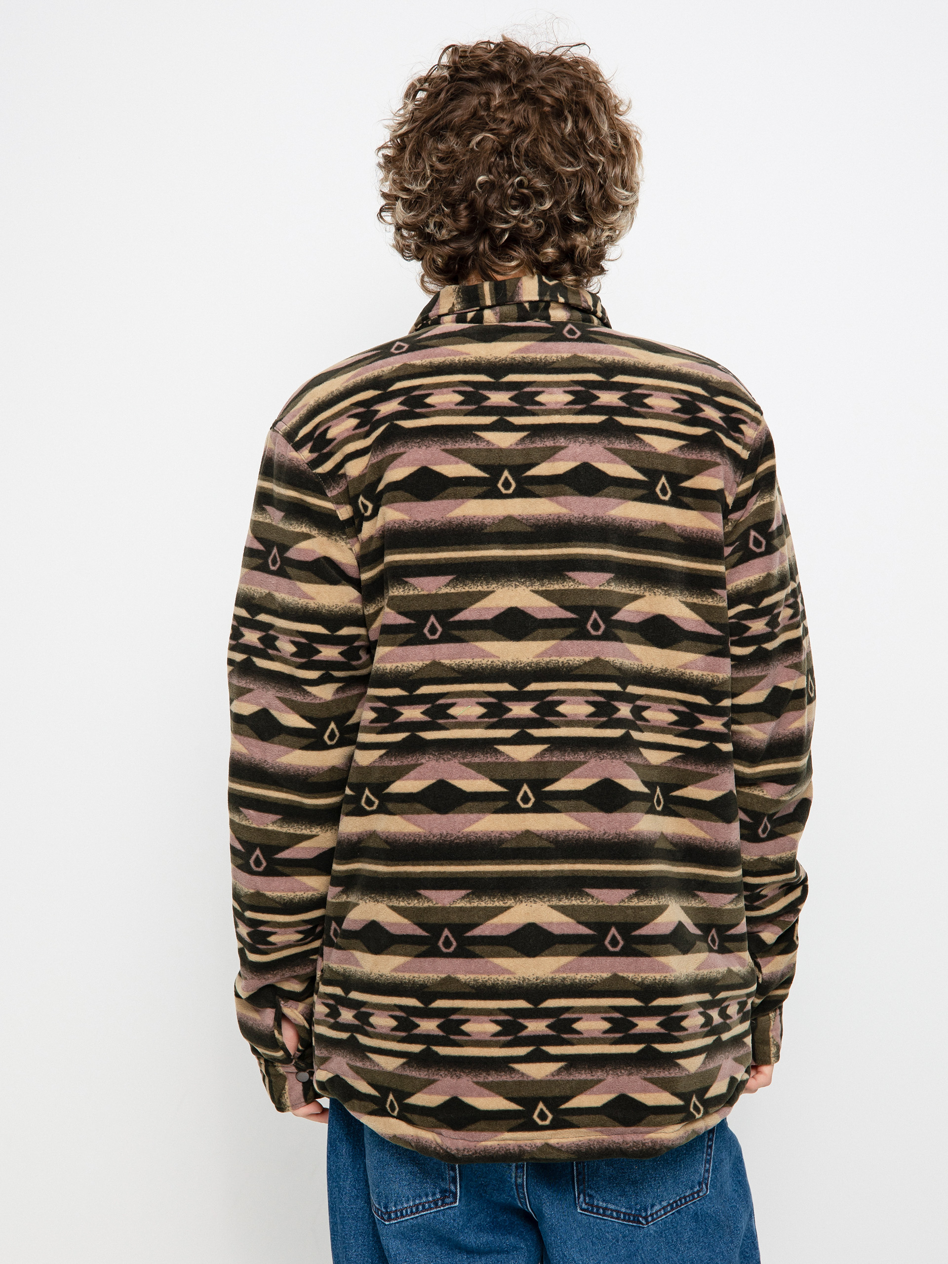 Volcom Bowered Fleece Ls Ing (military)