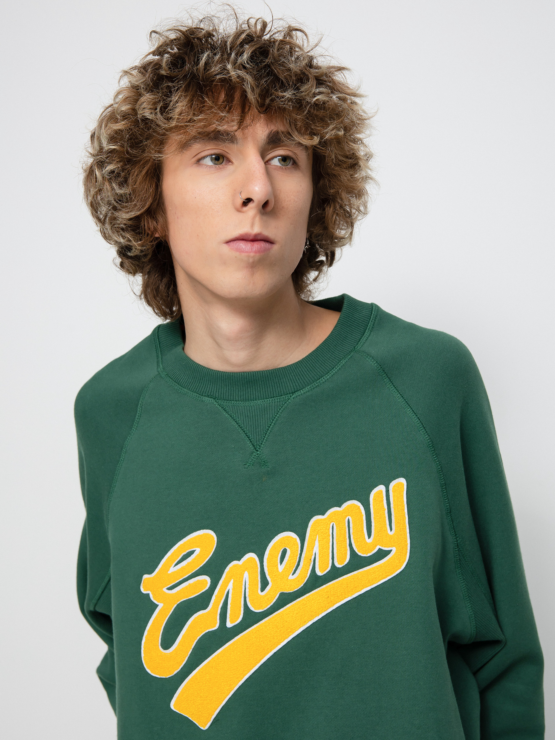 Element Pexe Crest Crew Pulóver (sequoia green)