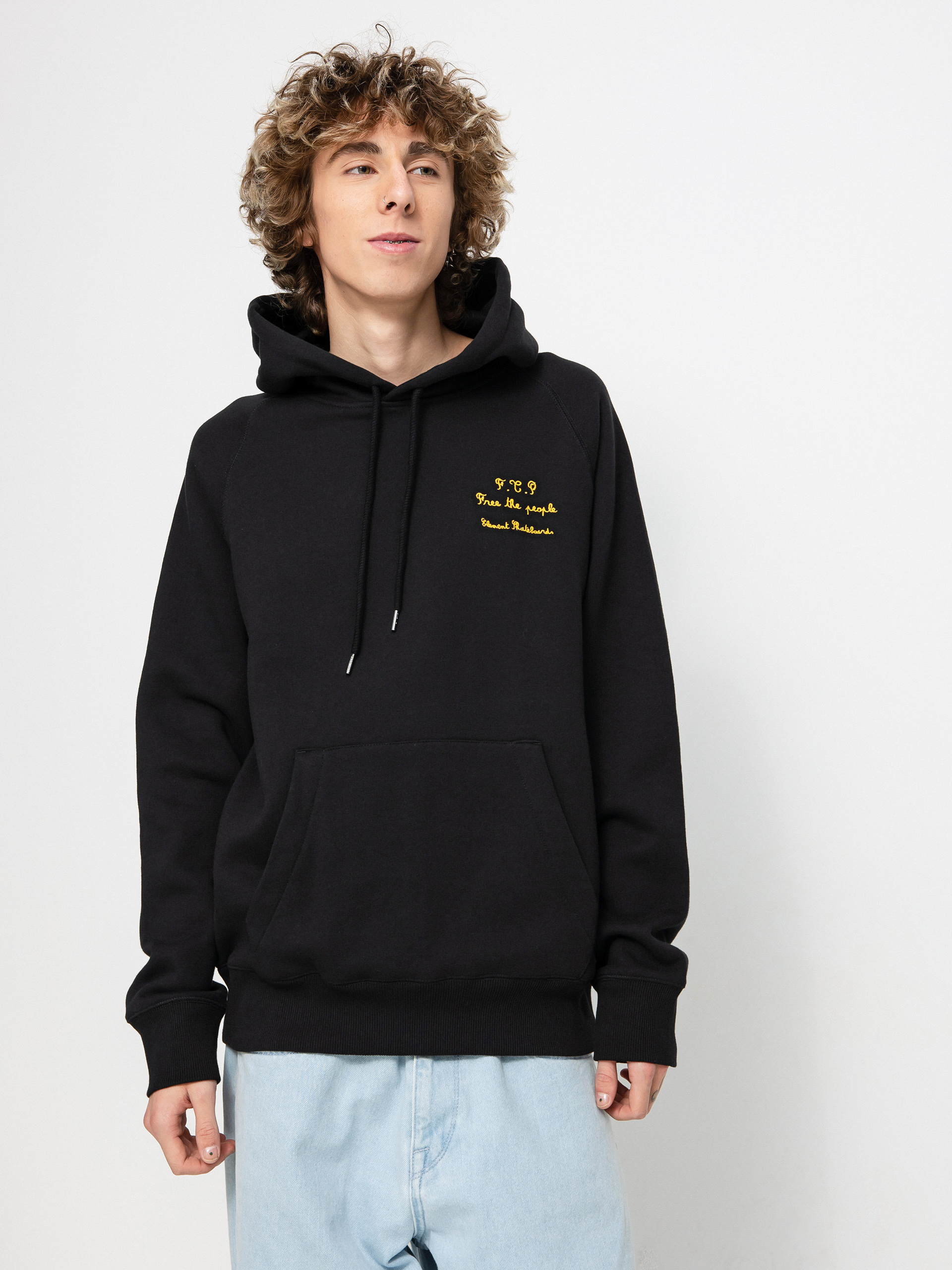 Element Pexe Power HD Kapucnis pulóver (flint black)