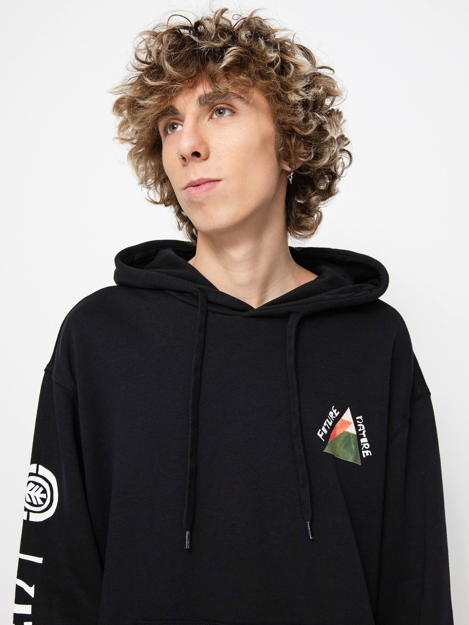 Element Mountain Stance Pulóver (flint black)